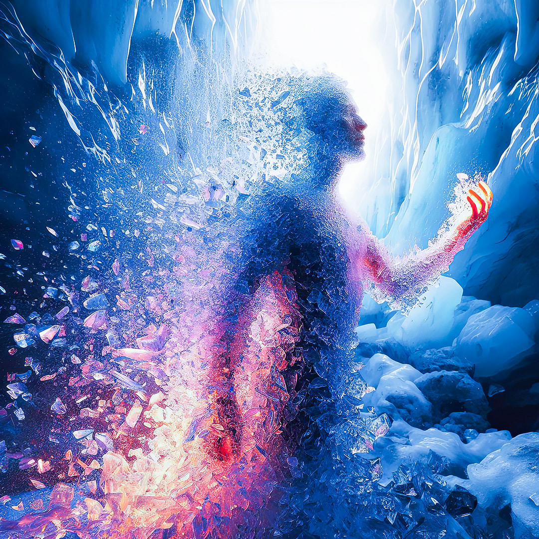Dissolving - Digital Art by Andrew Kavanagh