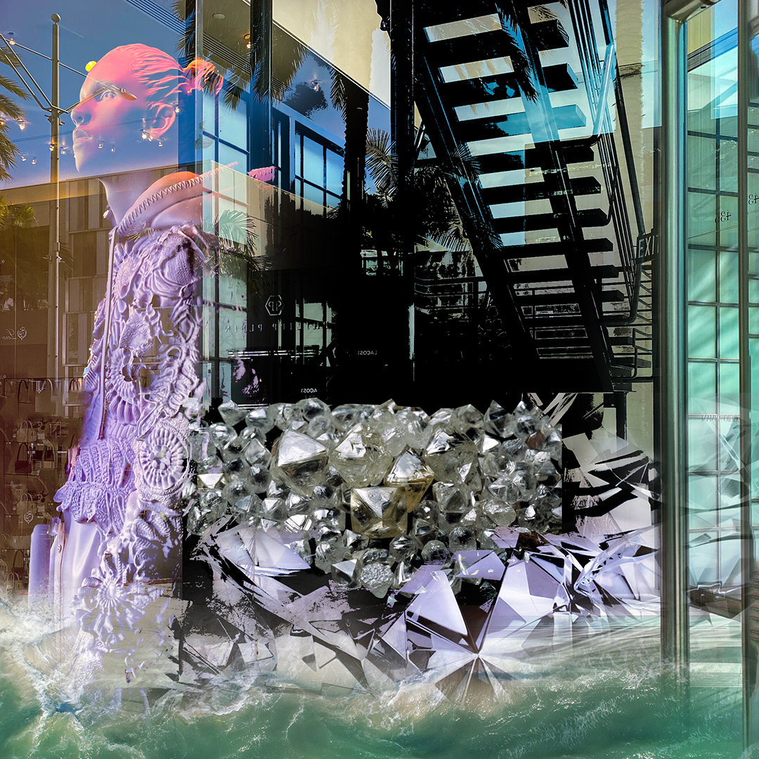 Deja Vu - Photo Montage by Andrew Kavanagh. Created with Adobe Photoshop