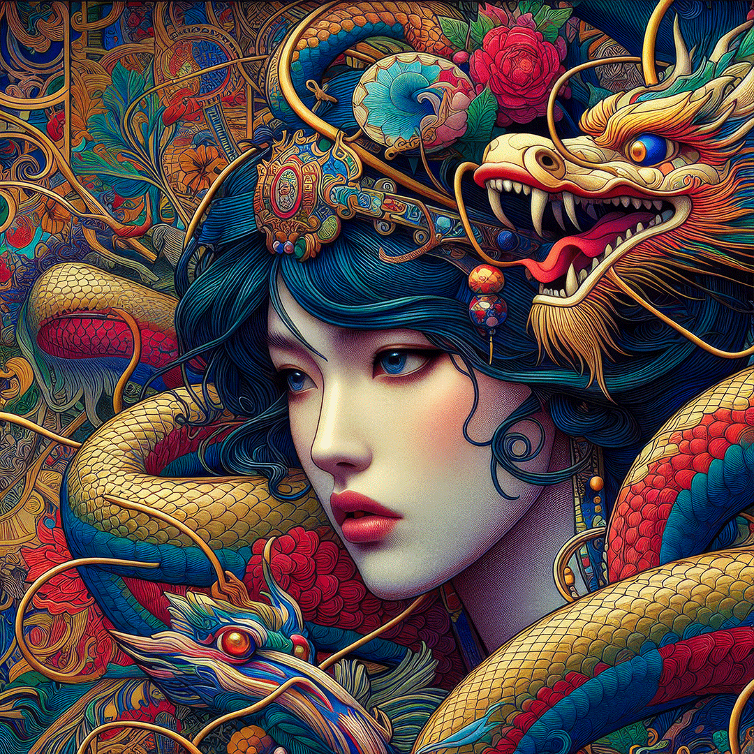 Dragon Days - Digital Art by Andrew Kavanagh