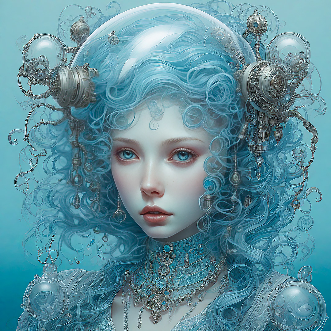 Beautiful Alien 2 - Digital Art by Andrew Kavanagh