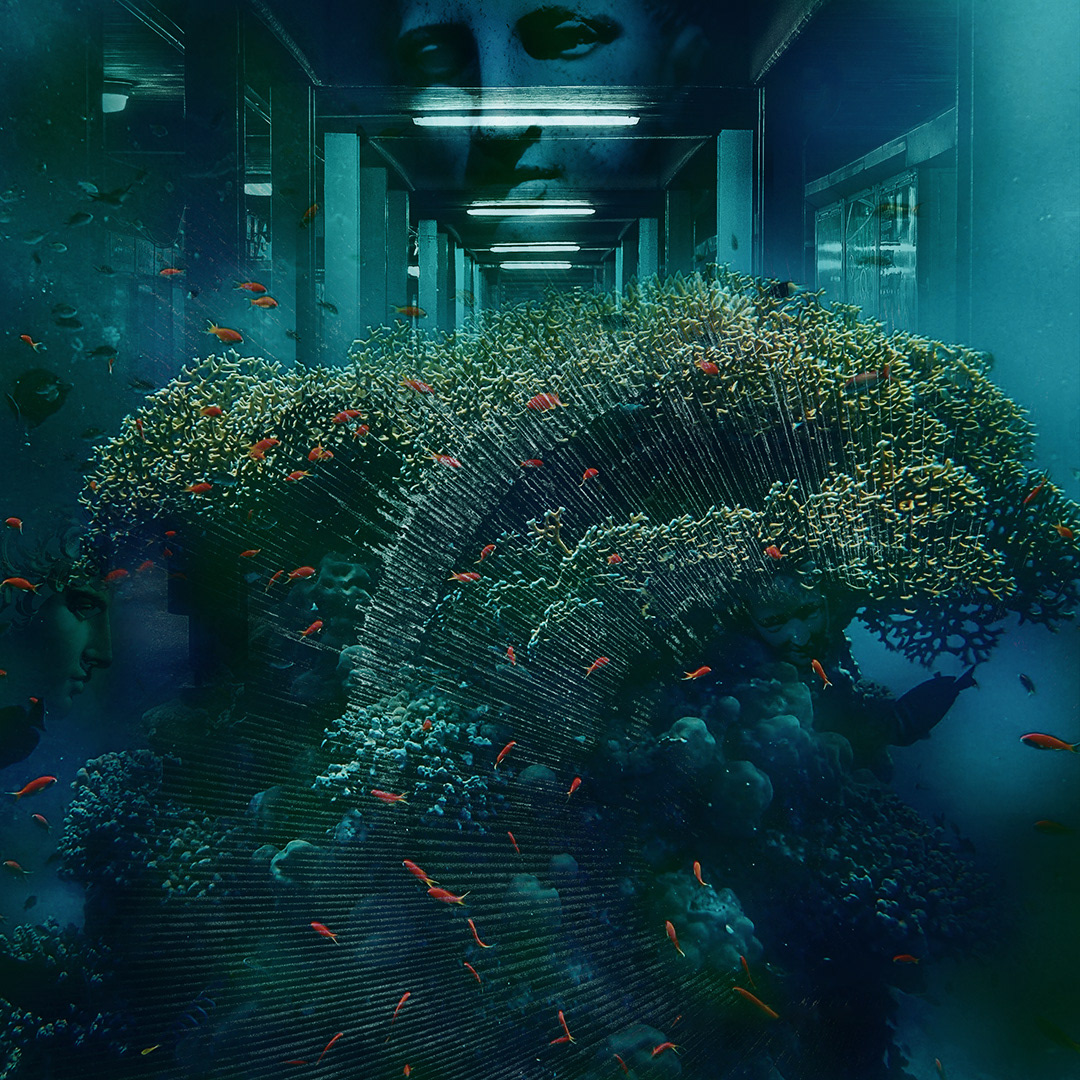 Submerged State - Digital Art by Andrew Kavanagh