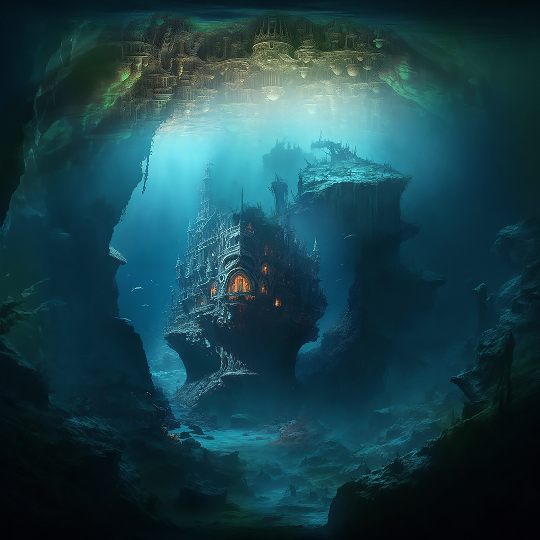Impossible Worlds - Digital Art by Andrew Kavanagh
