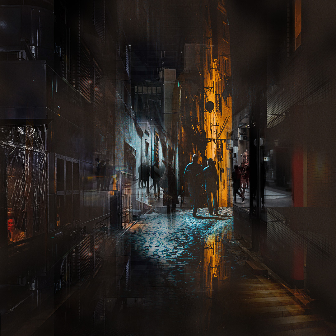 Urban Rhythms - Digital Art by Andrew Kavanagh