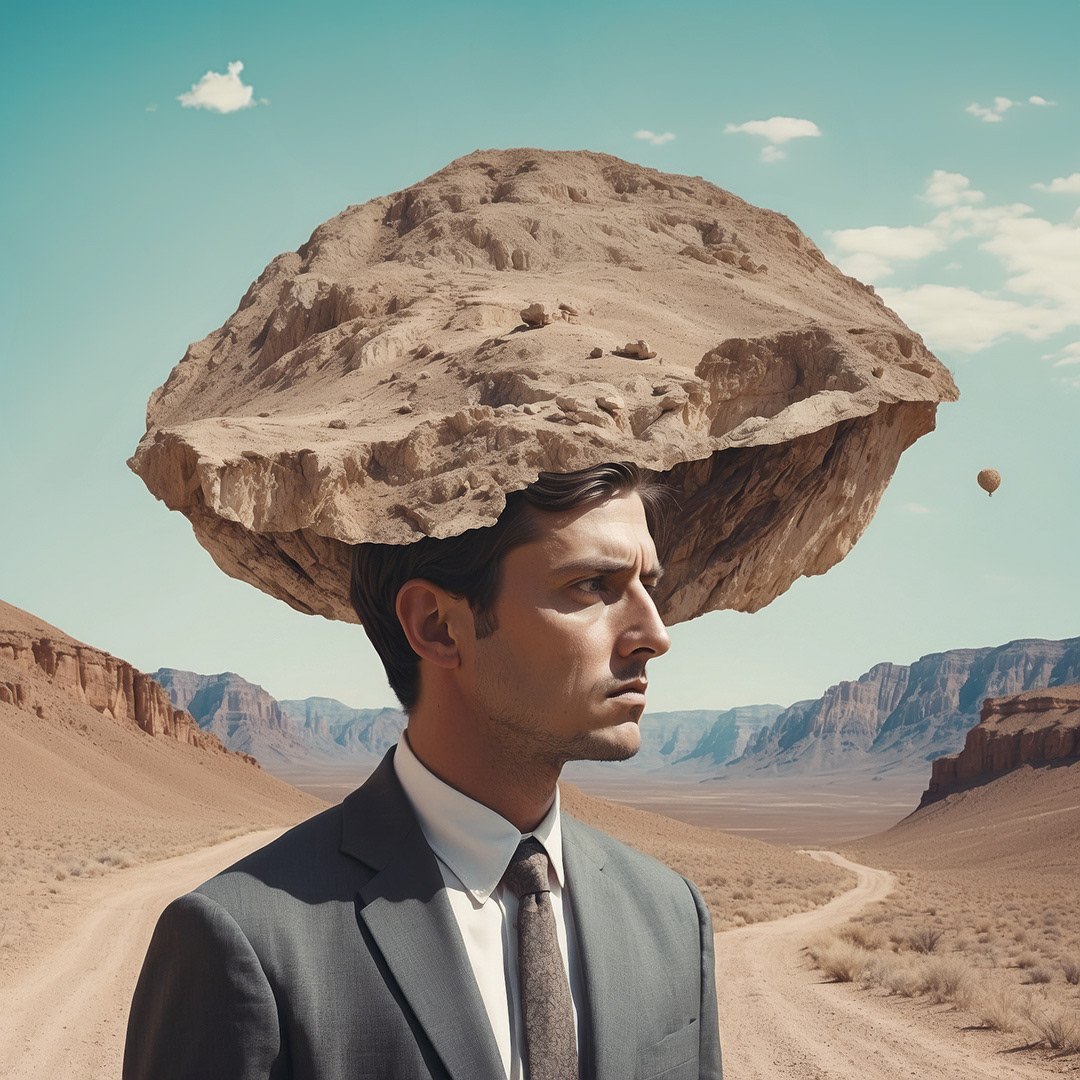 Overwhelmed - Digital Art by Andrew Kavanagh