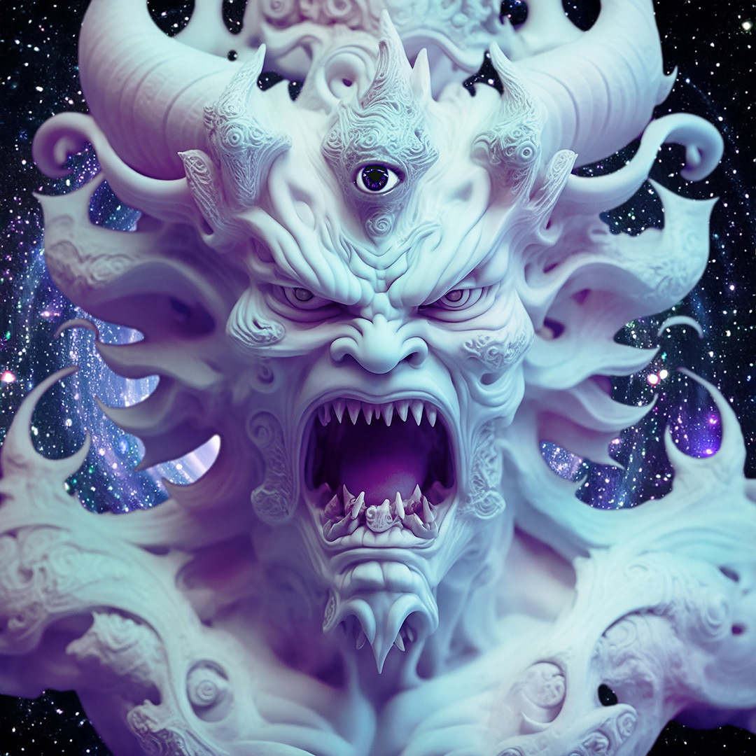 Demon - Digital Art by Andrew Kavanagh