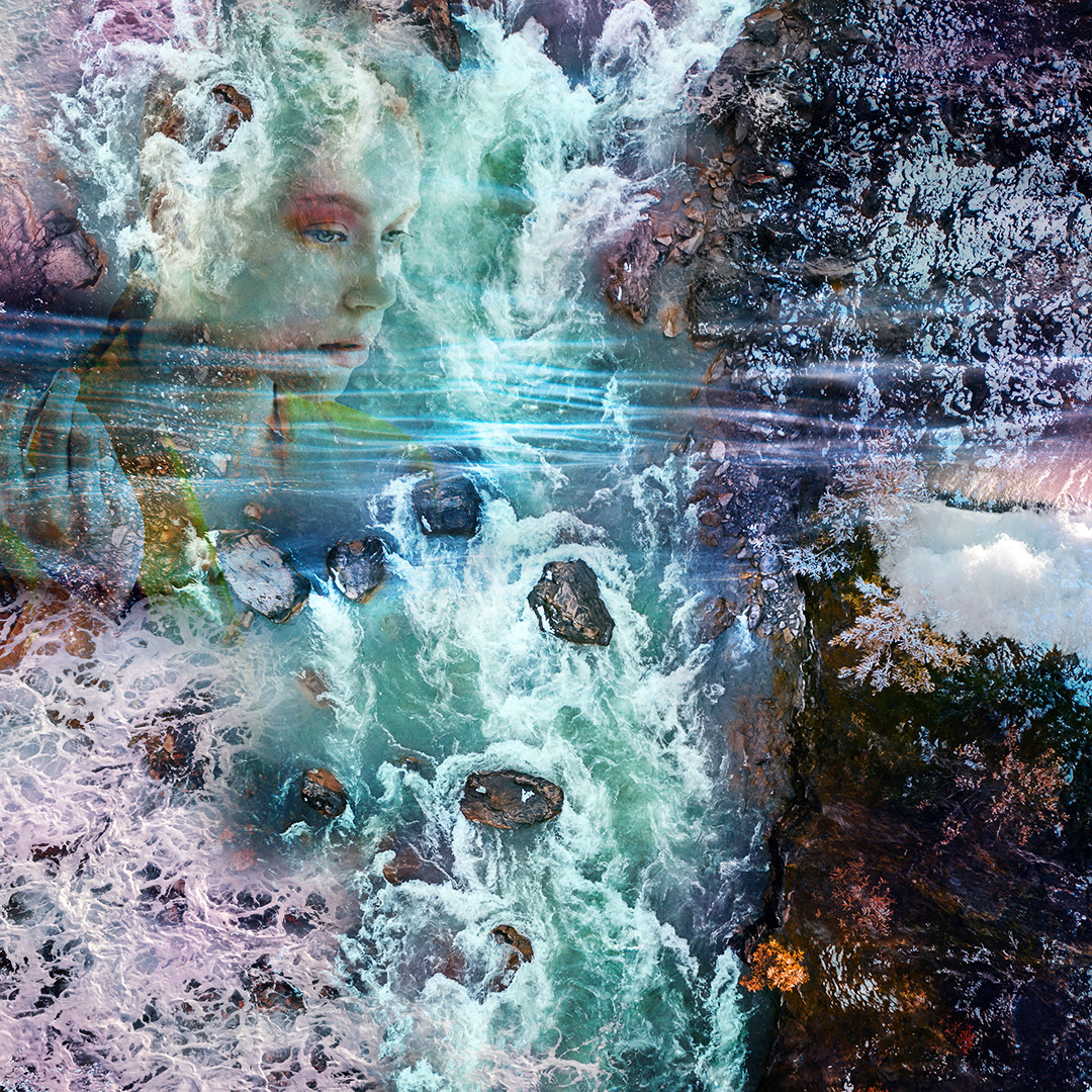 A Glimpse - Digital Art by Andrew Kavanagh