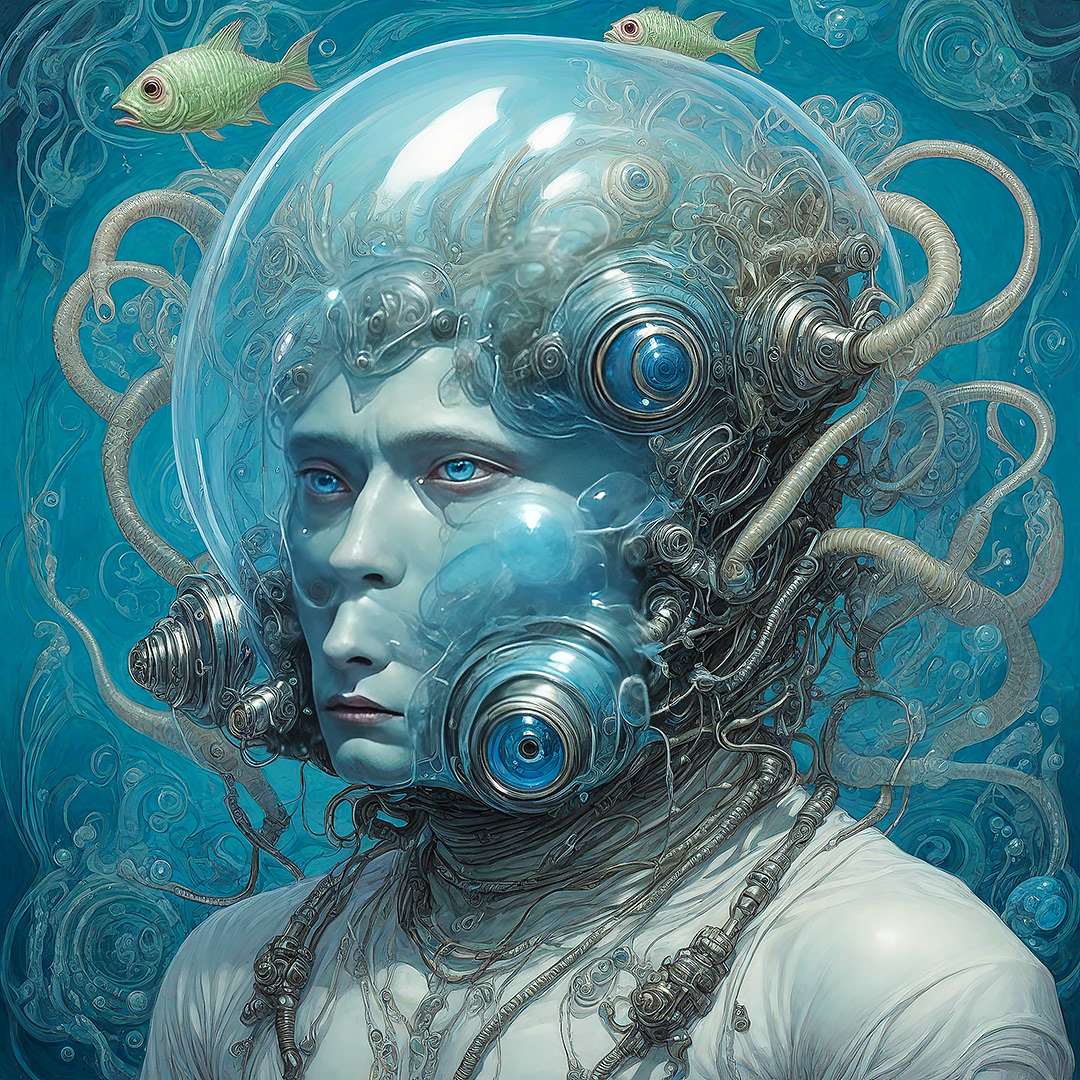 Alien - Digital Art by Andrew Kavanagh