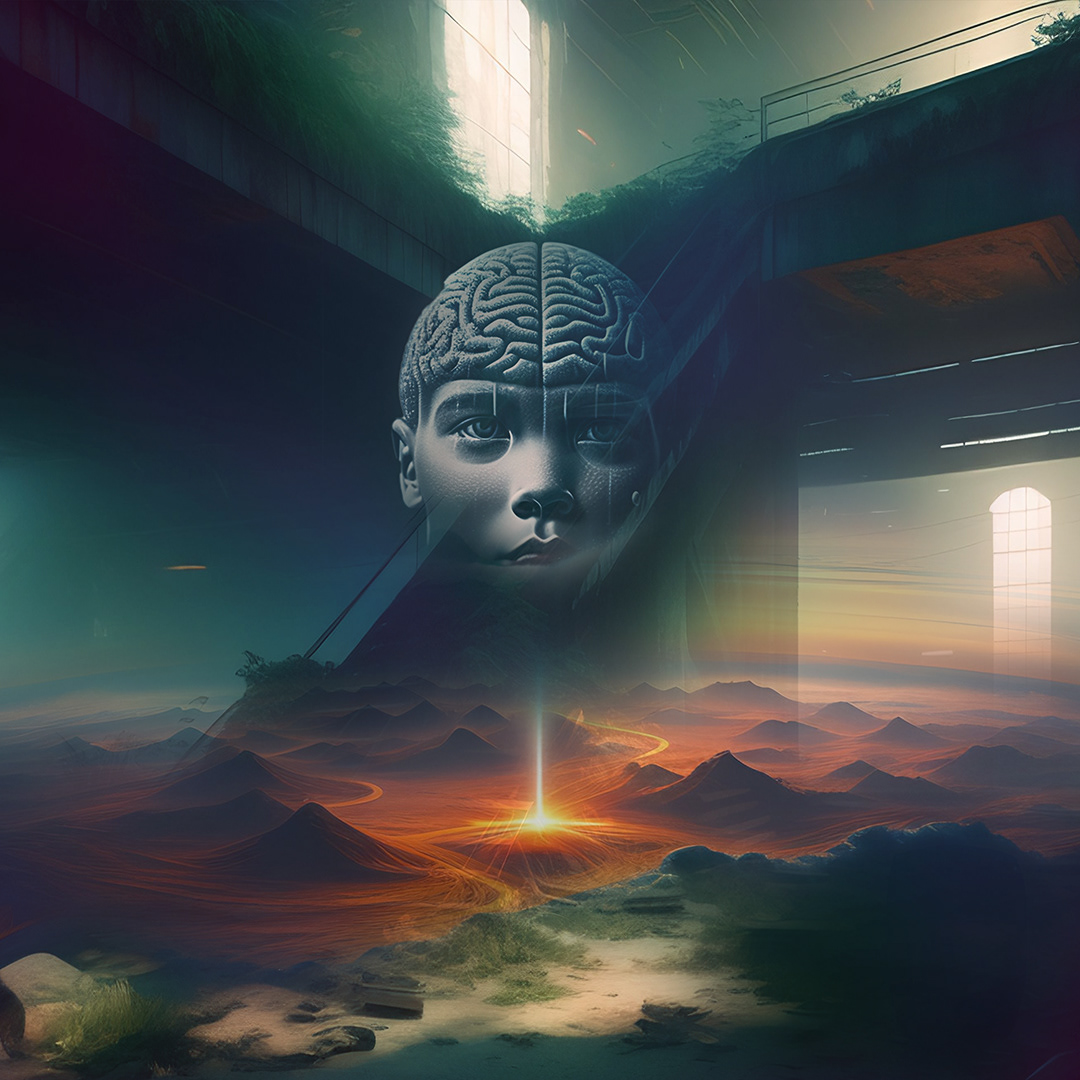 New Worlds - Digital Art by Andrew Kavanagh