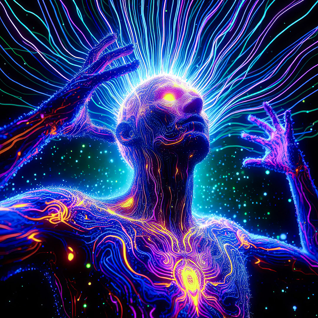 Becoming Light 3 - Digital Art by Andrew Kavanagh