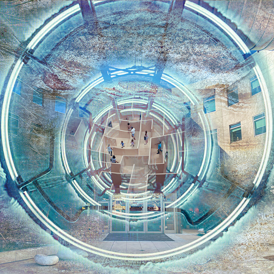 Hypnotic Dream - Digital Art - Photo Montage by Andrew Kavanagh. Created with Adobe Photoshop