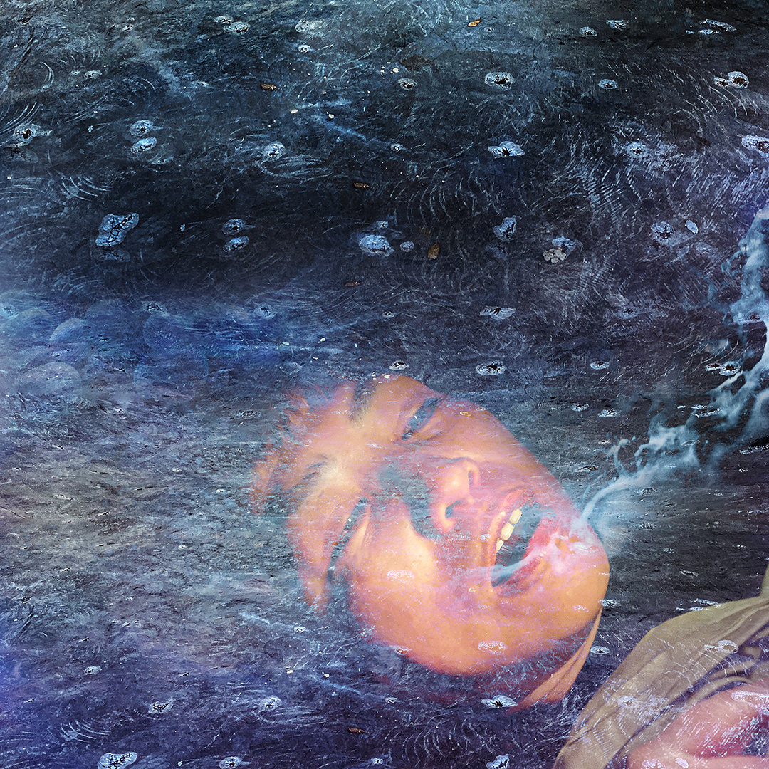 The Unknown Sings - Photo Montage by Andrew Kavanagh. Created with Adobe Photoshop