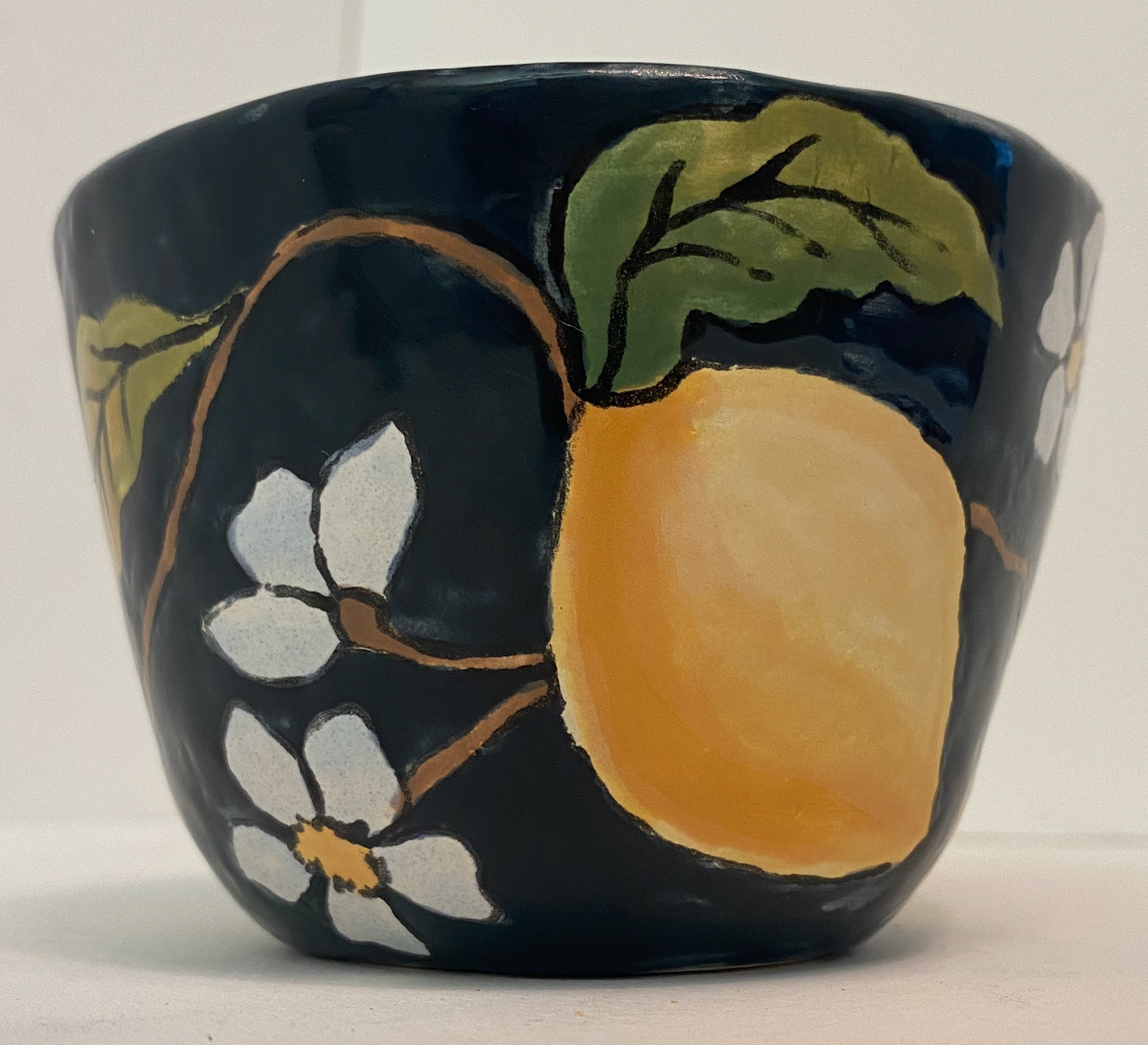 After glaze fire.