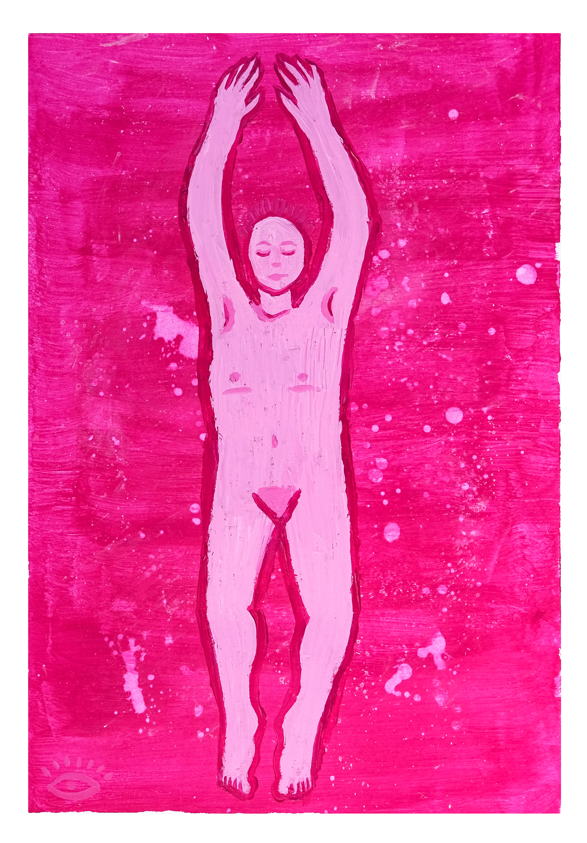 'Swimming By Themselves' (2024) - Pink GAC Series 5/8