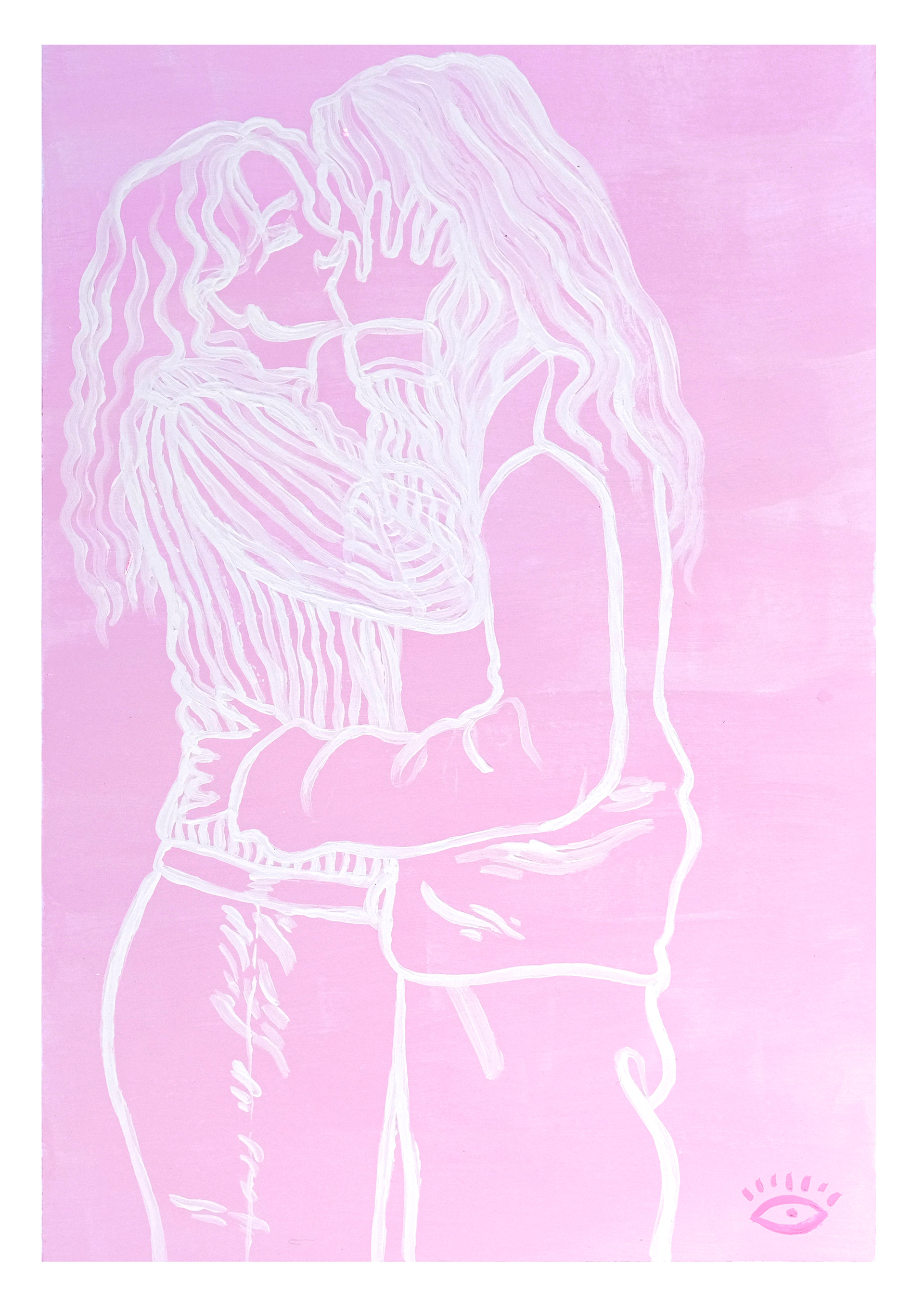 'Sharing A Kiss' (2024) - Pink GAC Series 7/8