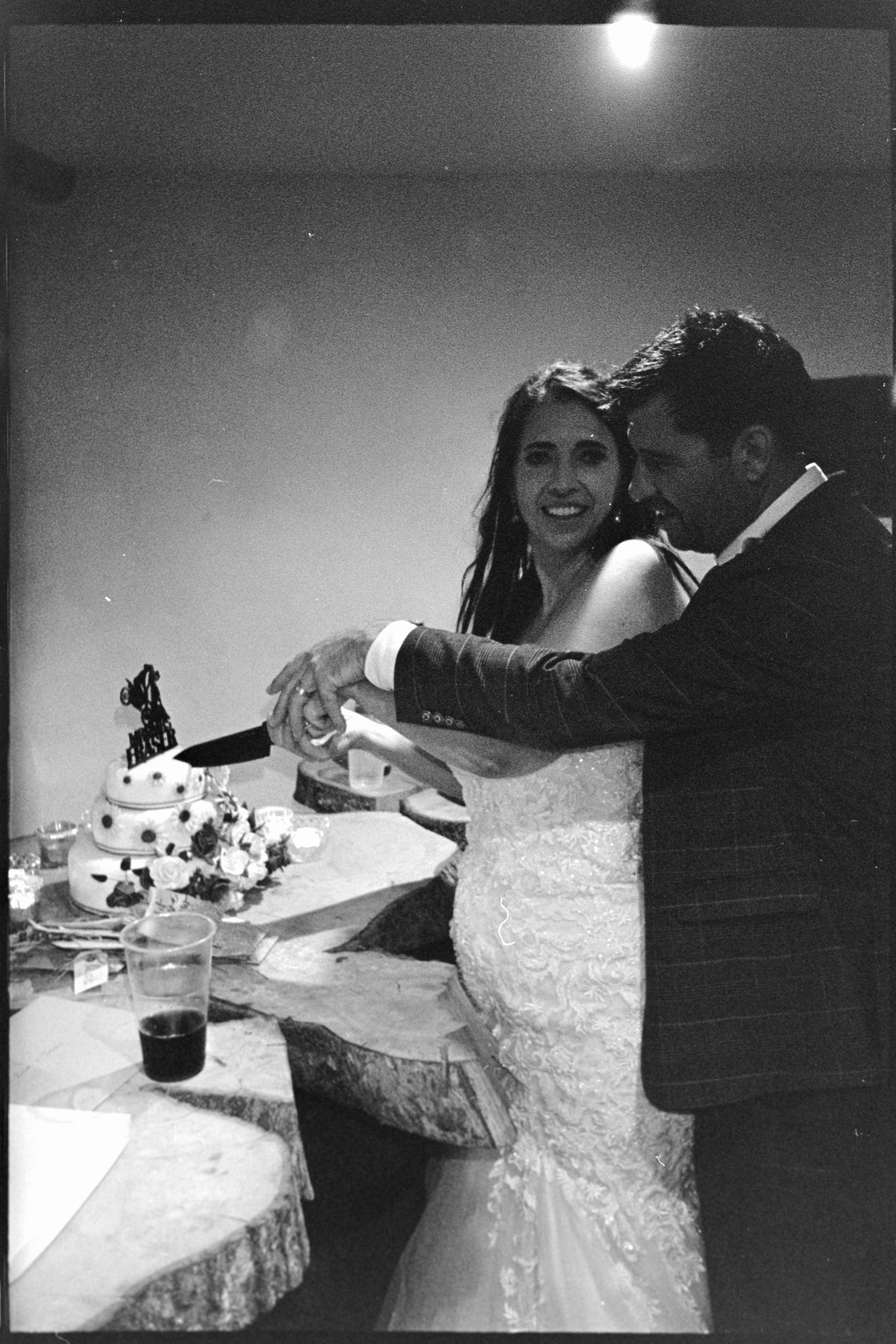 James & Lisa's wedding : Taken on Canon p ilford hp5