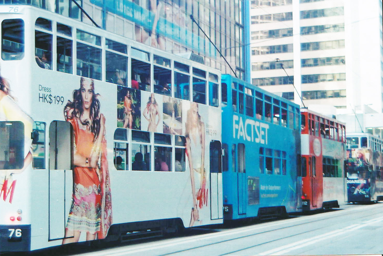 Trams in Hong Kong