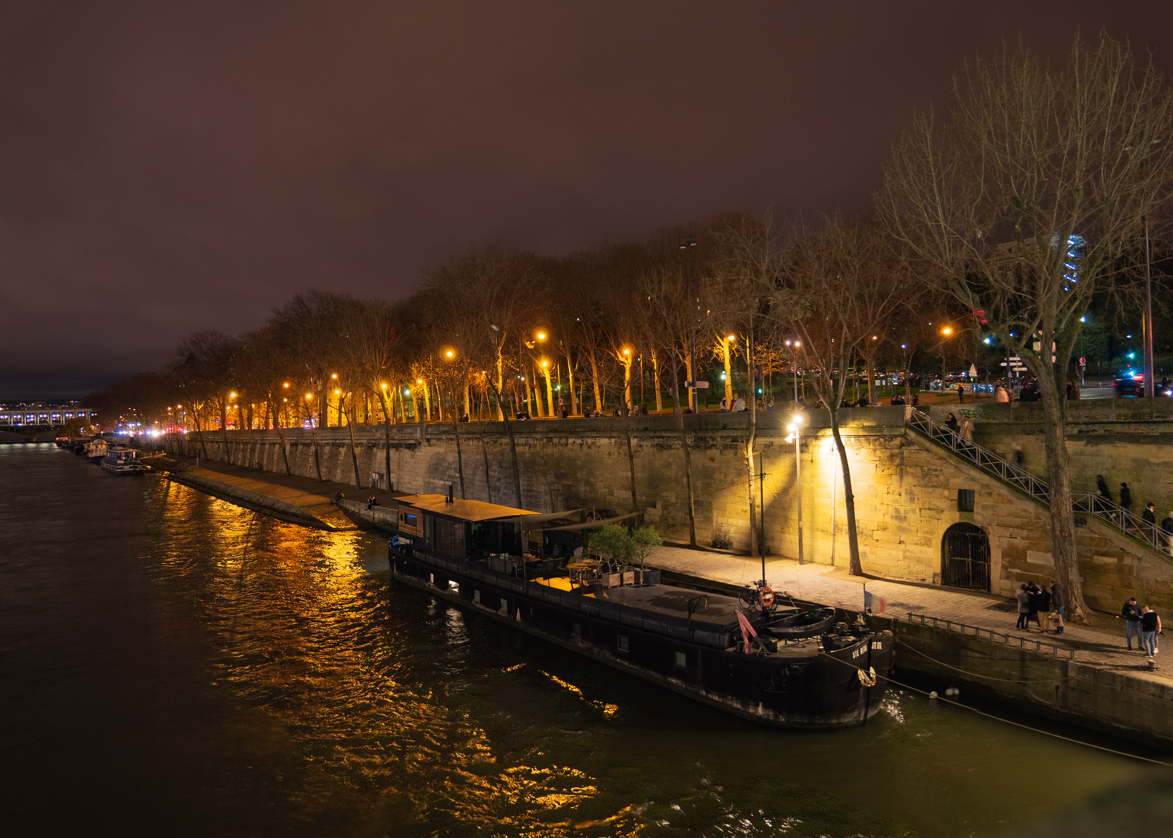 Boat on the Siene