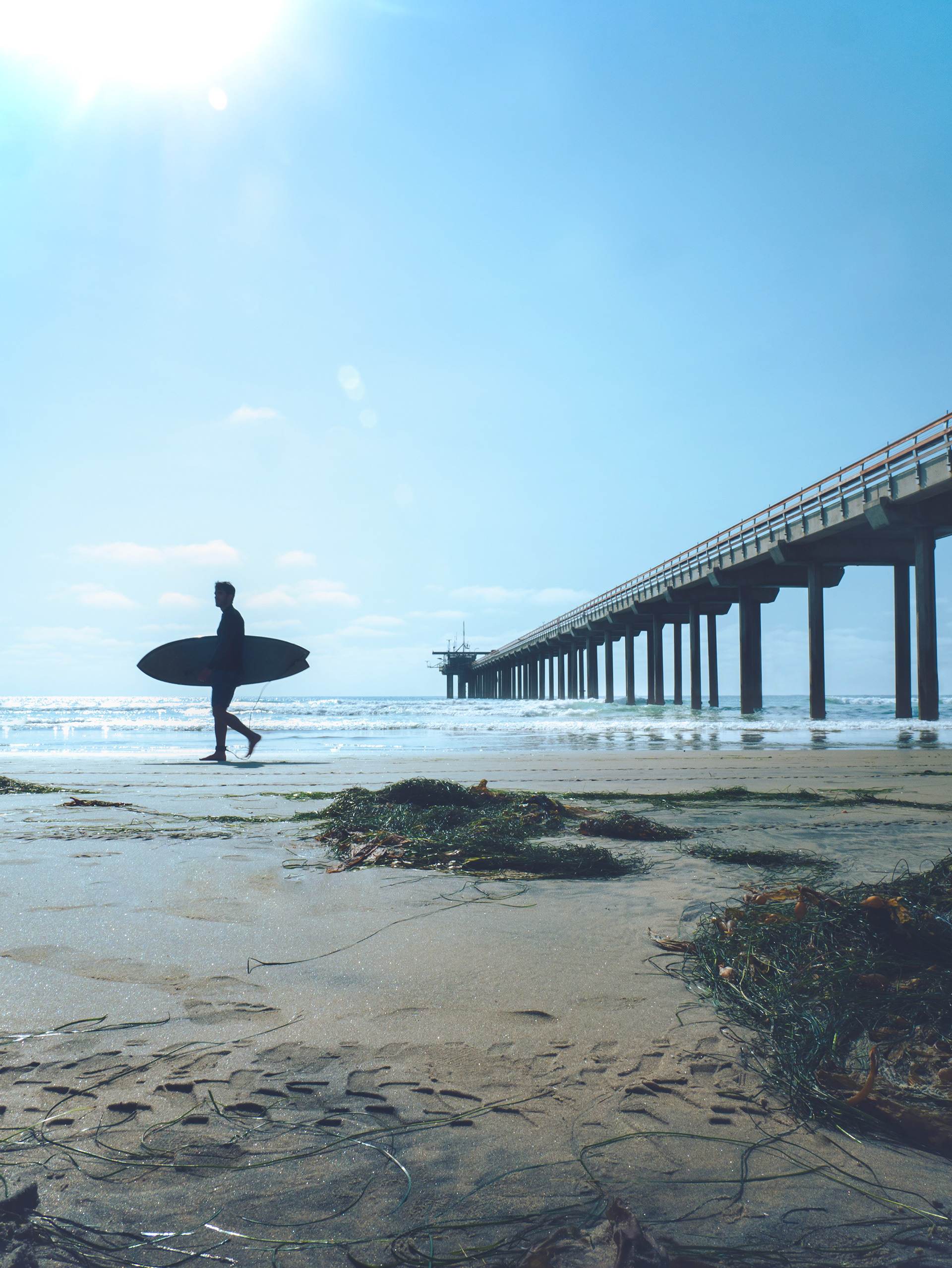 Surfer Silhouette