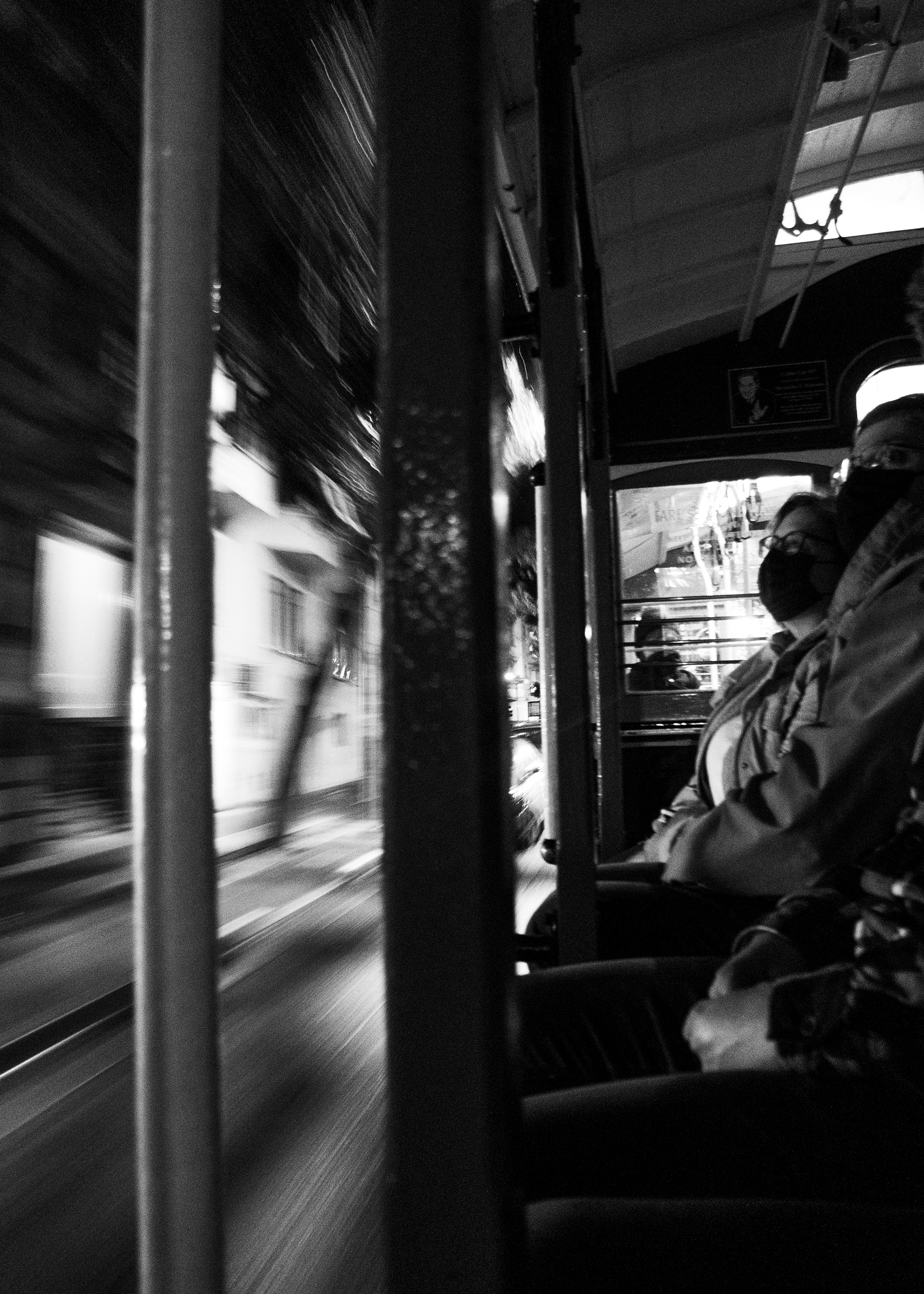 B&W Trolley Movement