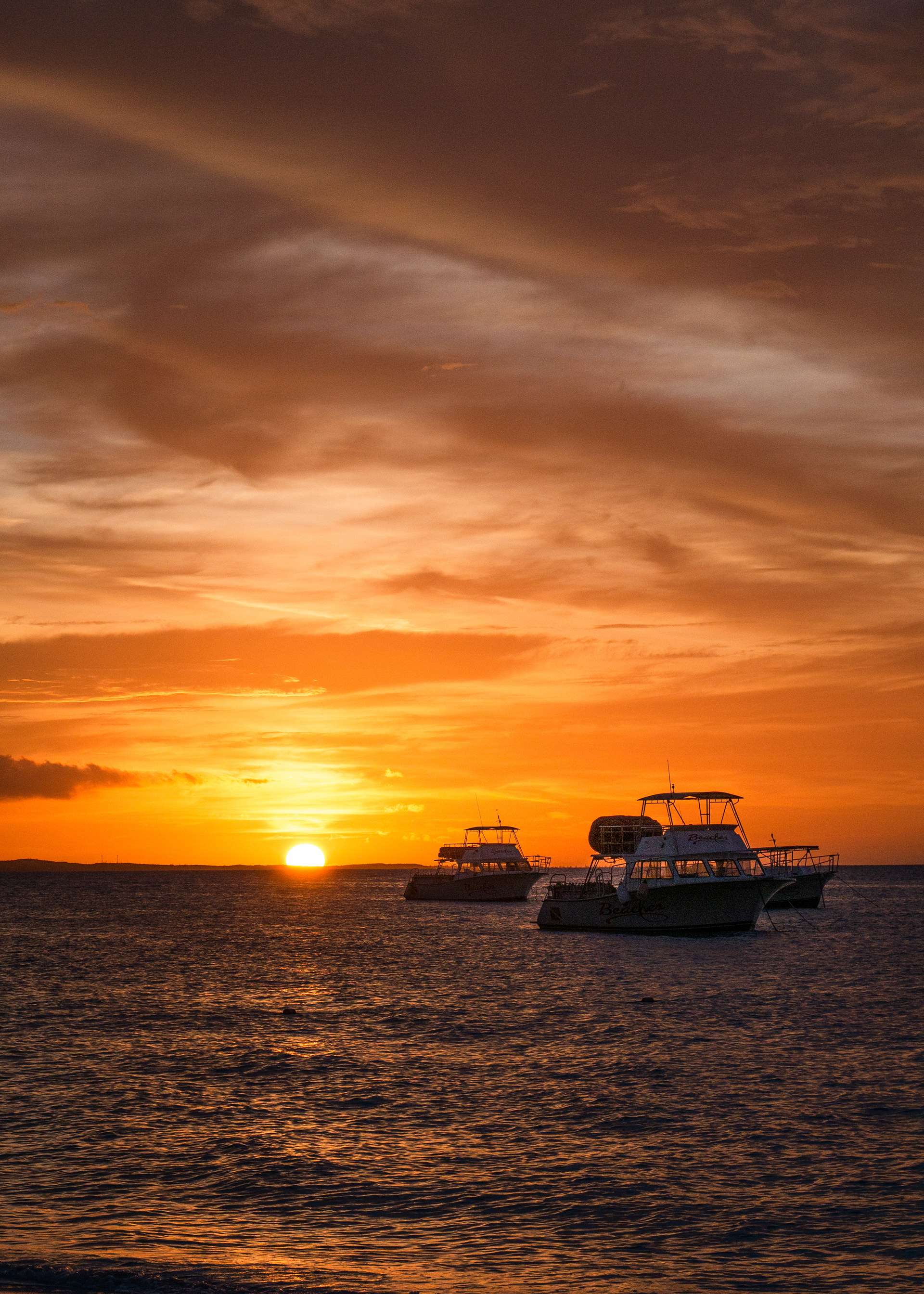 Setting On The Boats