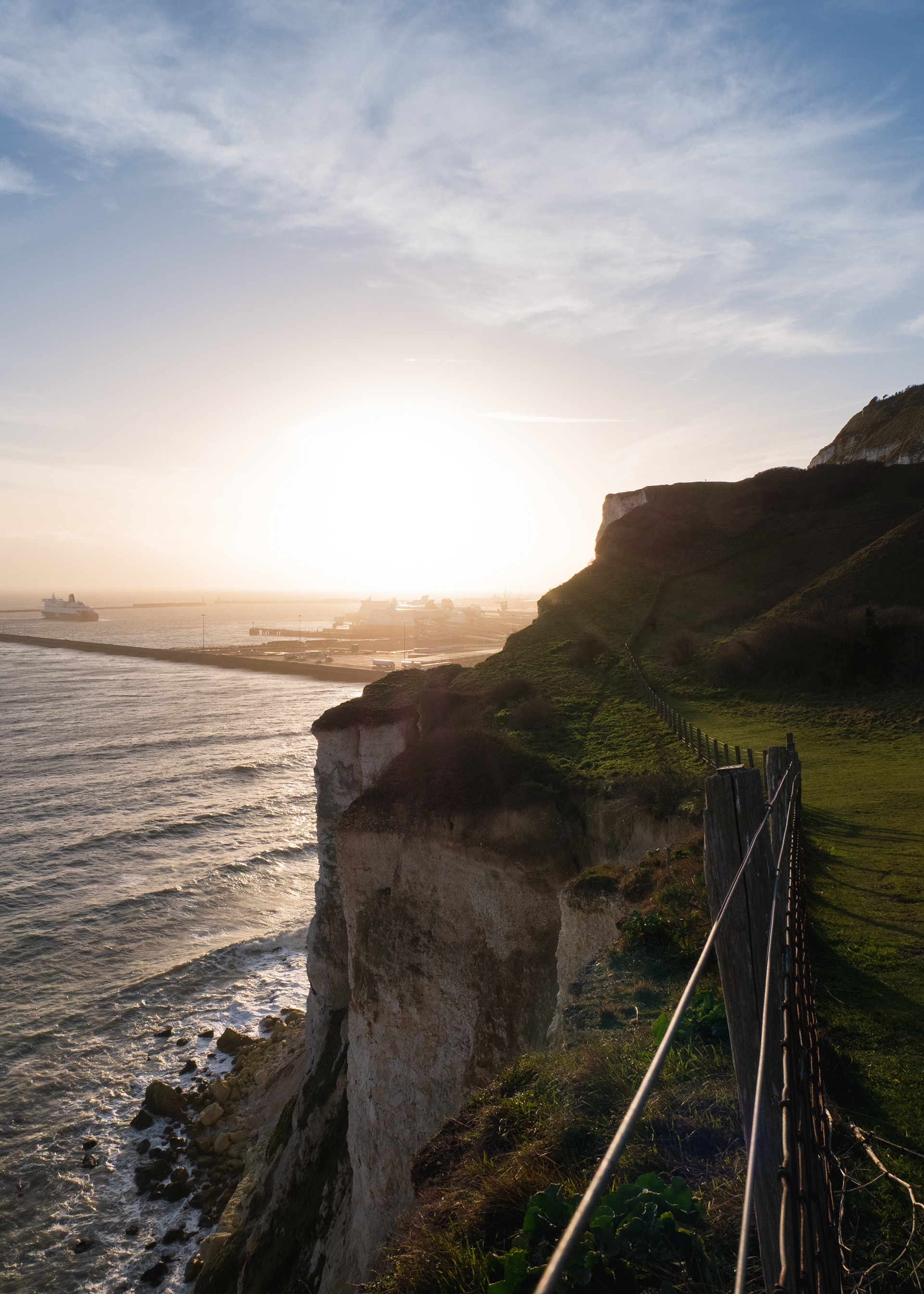 Dover Fenced Cliffs