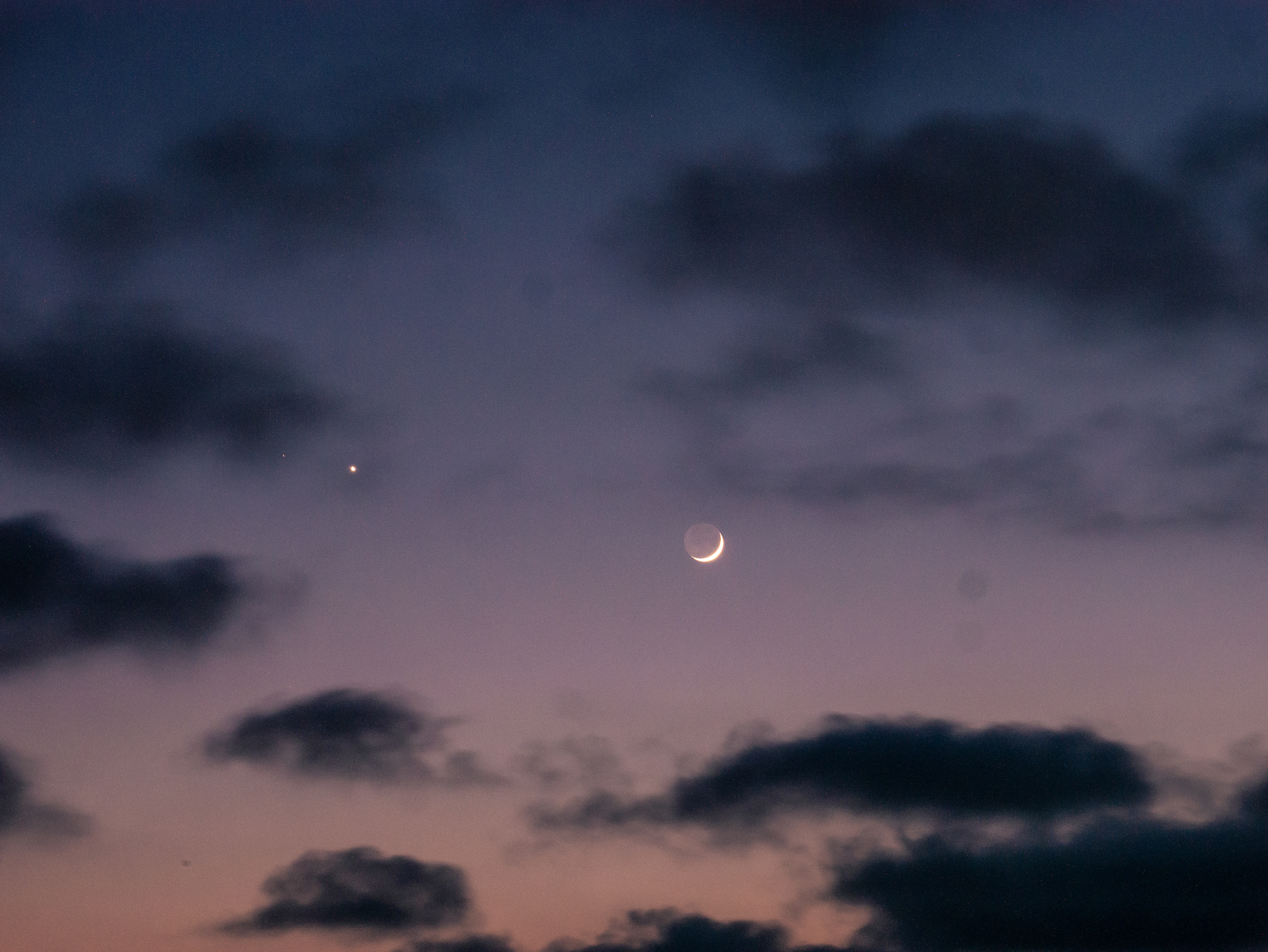 Moon & Venus