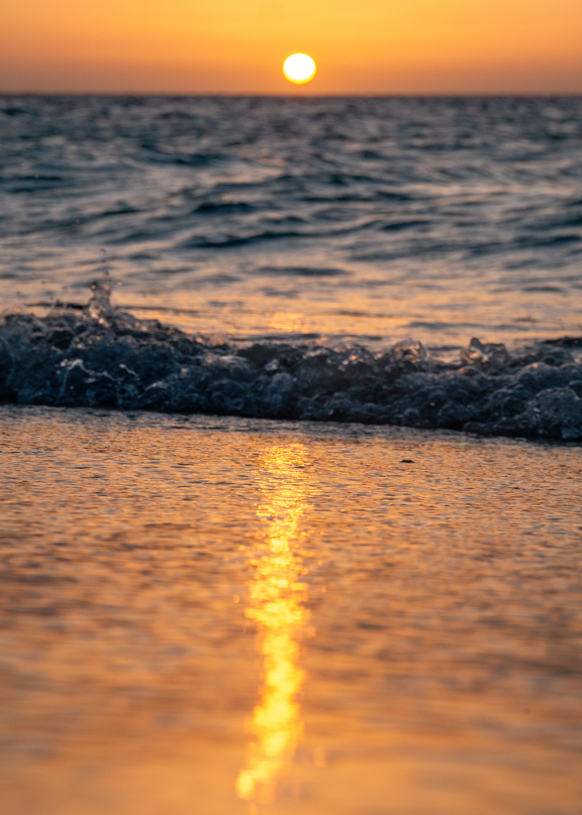 Reflective Sunset