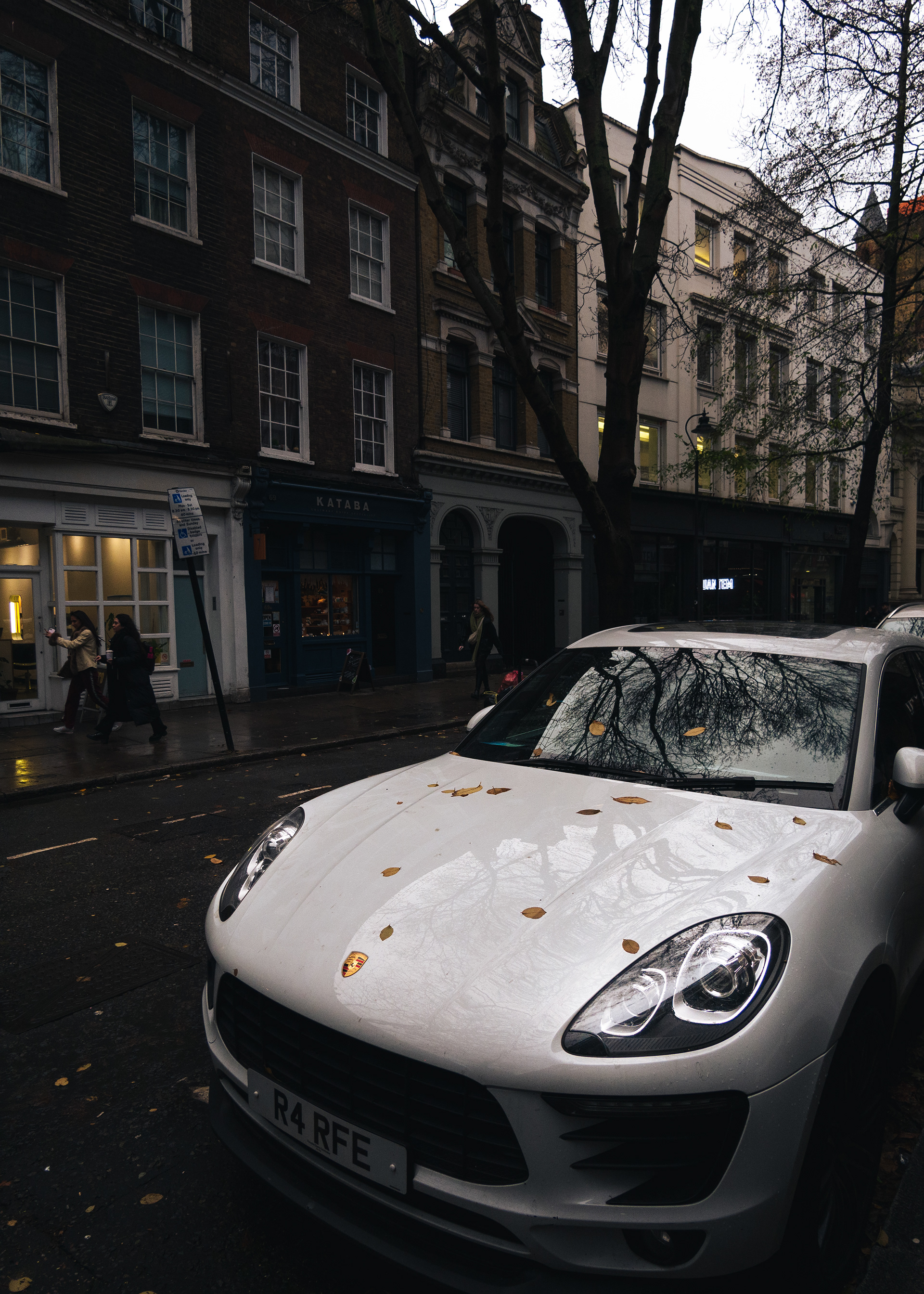 White Porsche