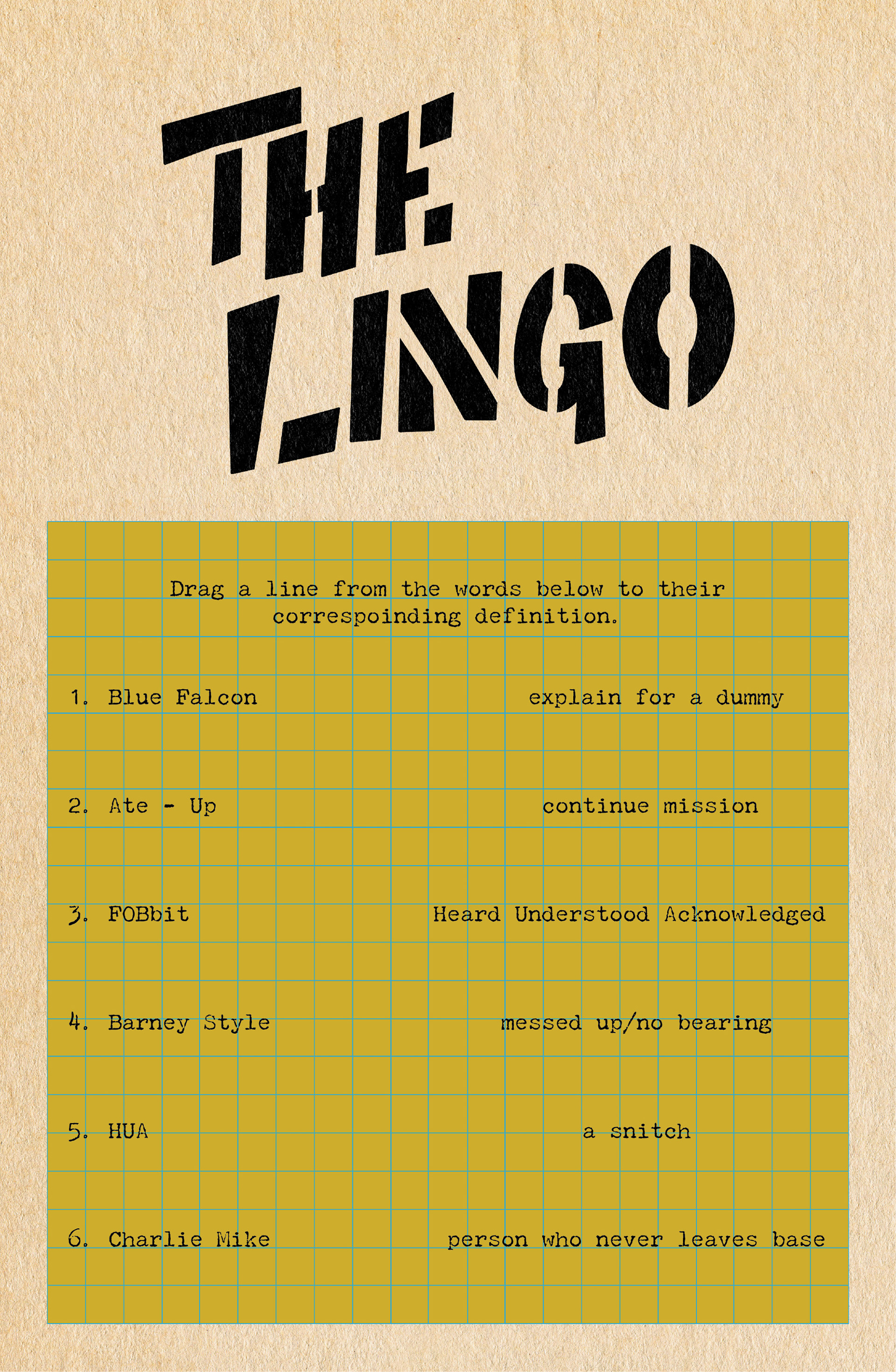 Lingo Page