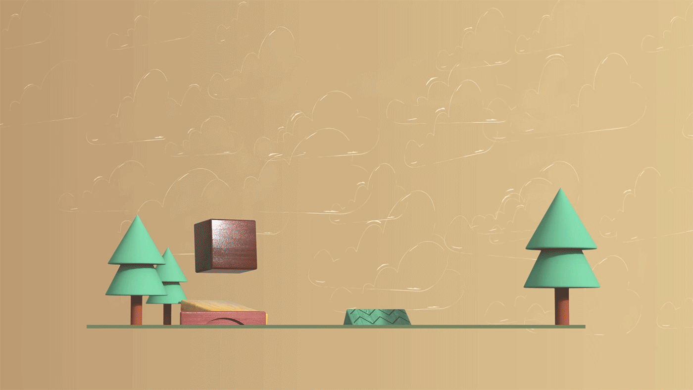 Tokio Marine Wood Blocks Animation