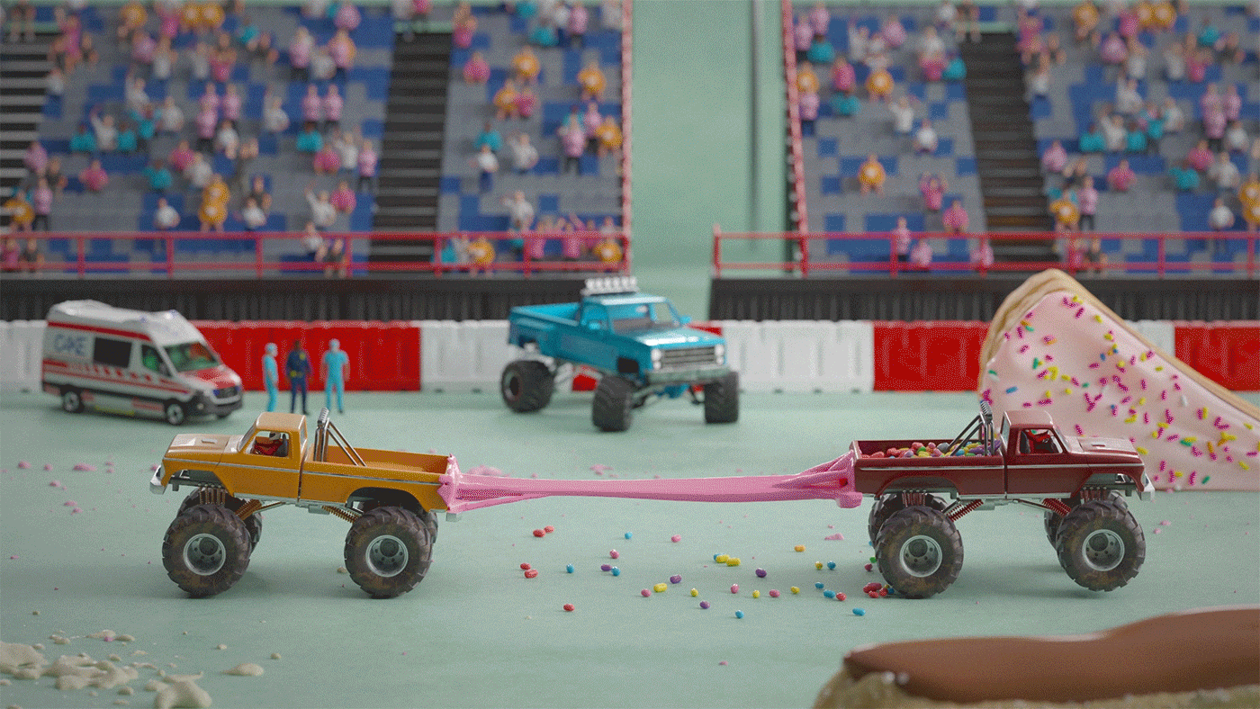 FXX Cake Monster Truck Bump