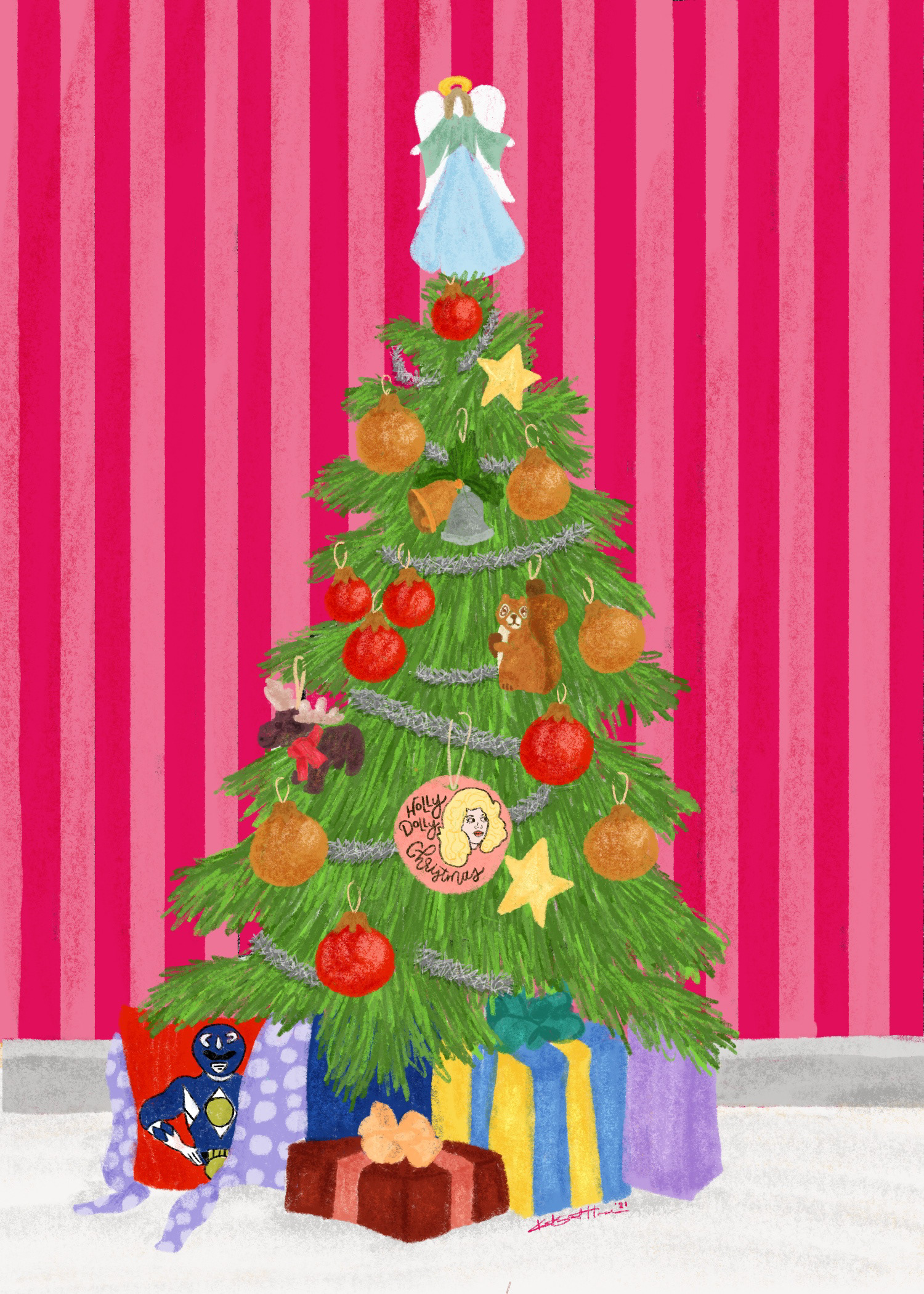 2021 Christmas Card for Client.