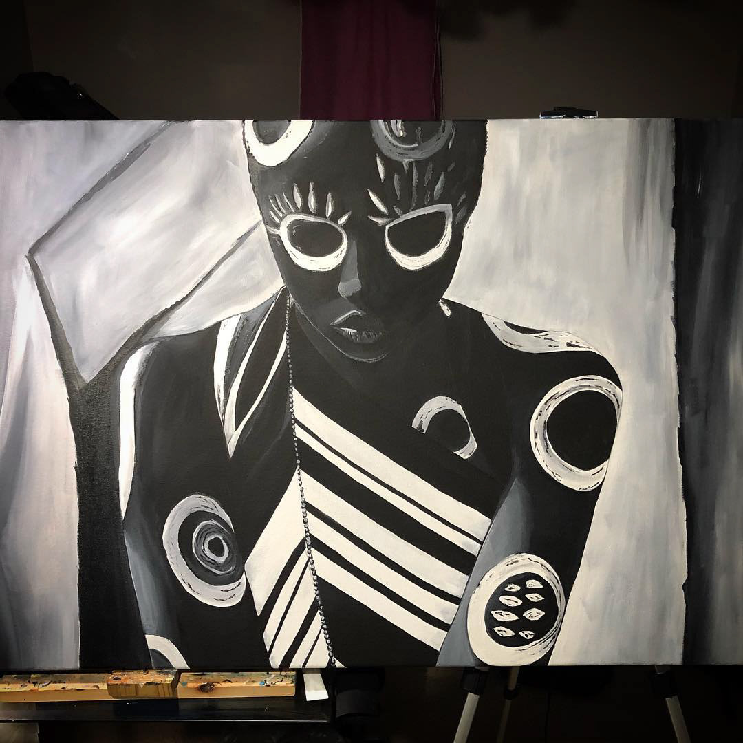 "Queen" | Acrylic on Canvas