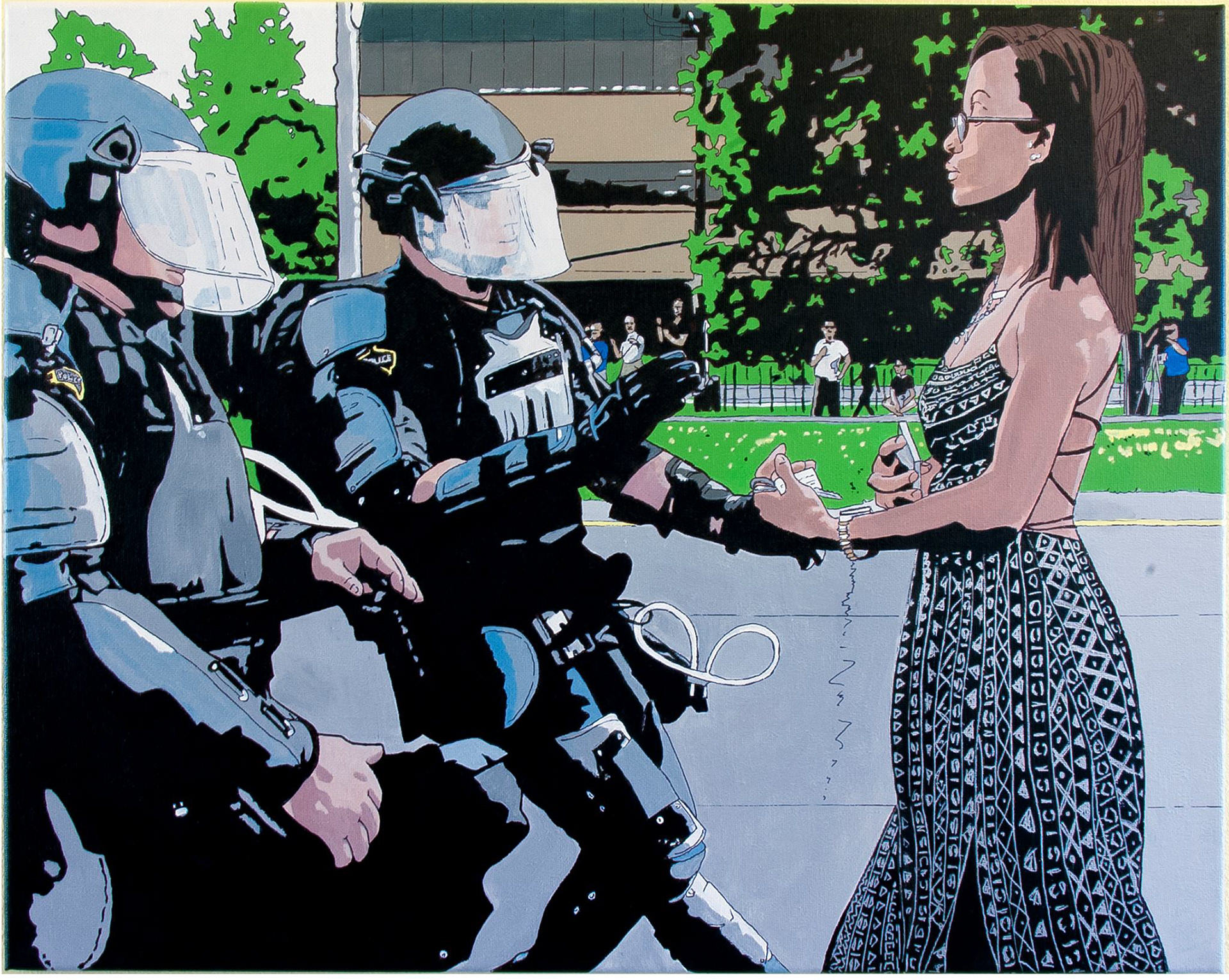 "The Messaeg" | Acrylic on Canvas