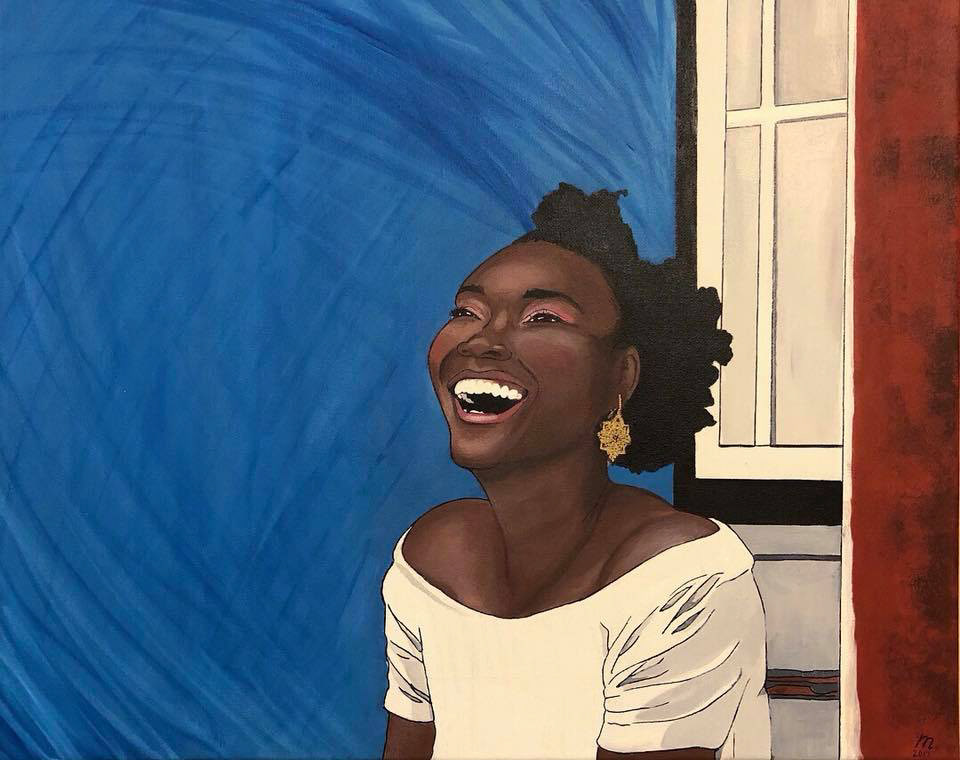 "Smile" | Acrylic on Canvas