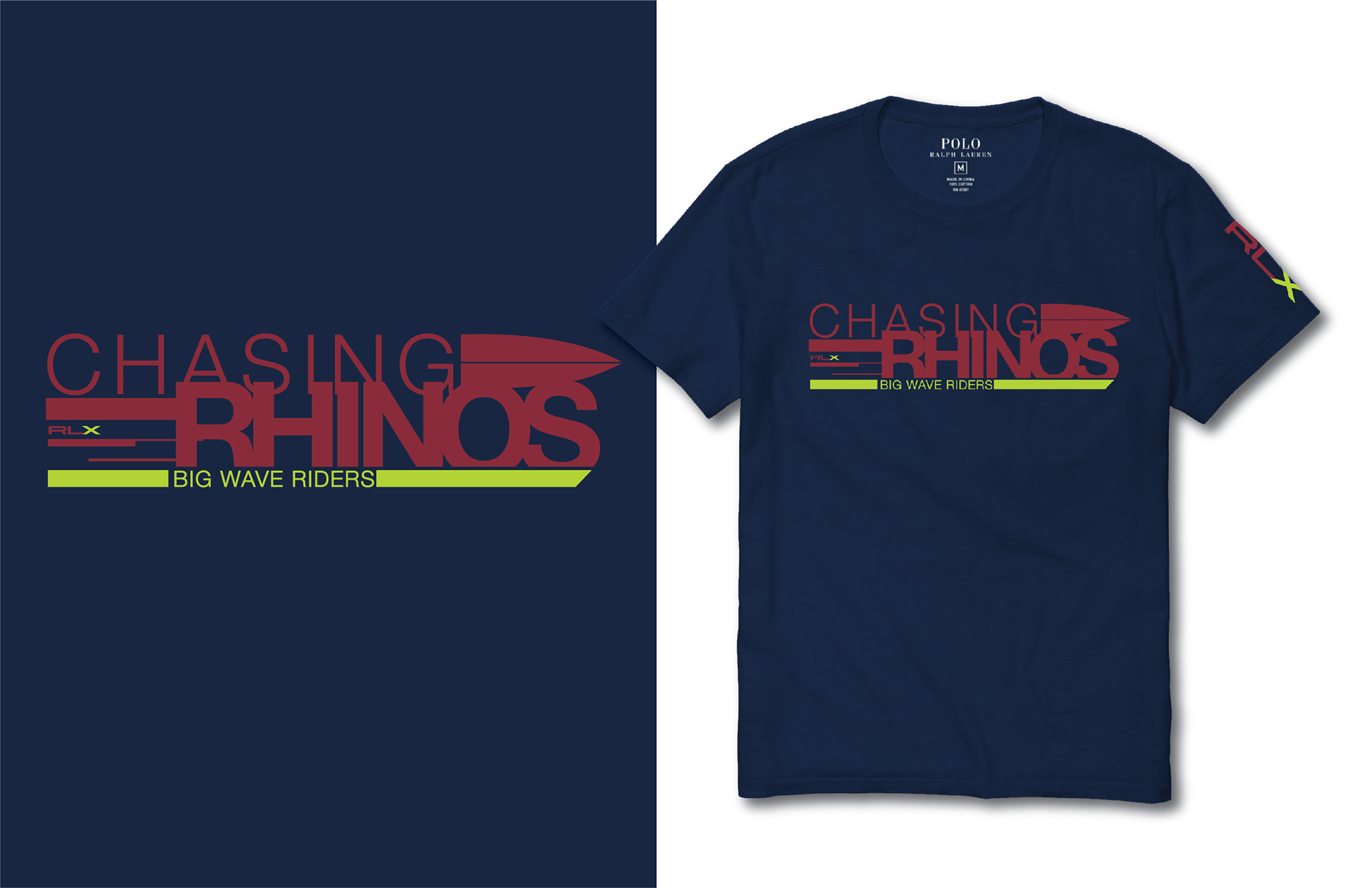 RLX Chasing Rhinos Tee
