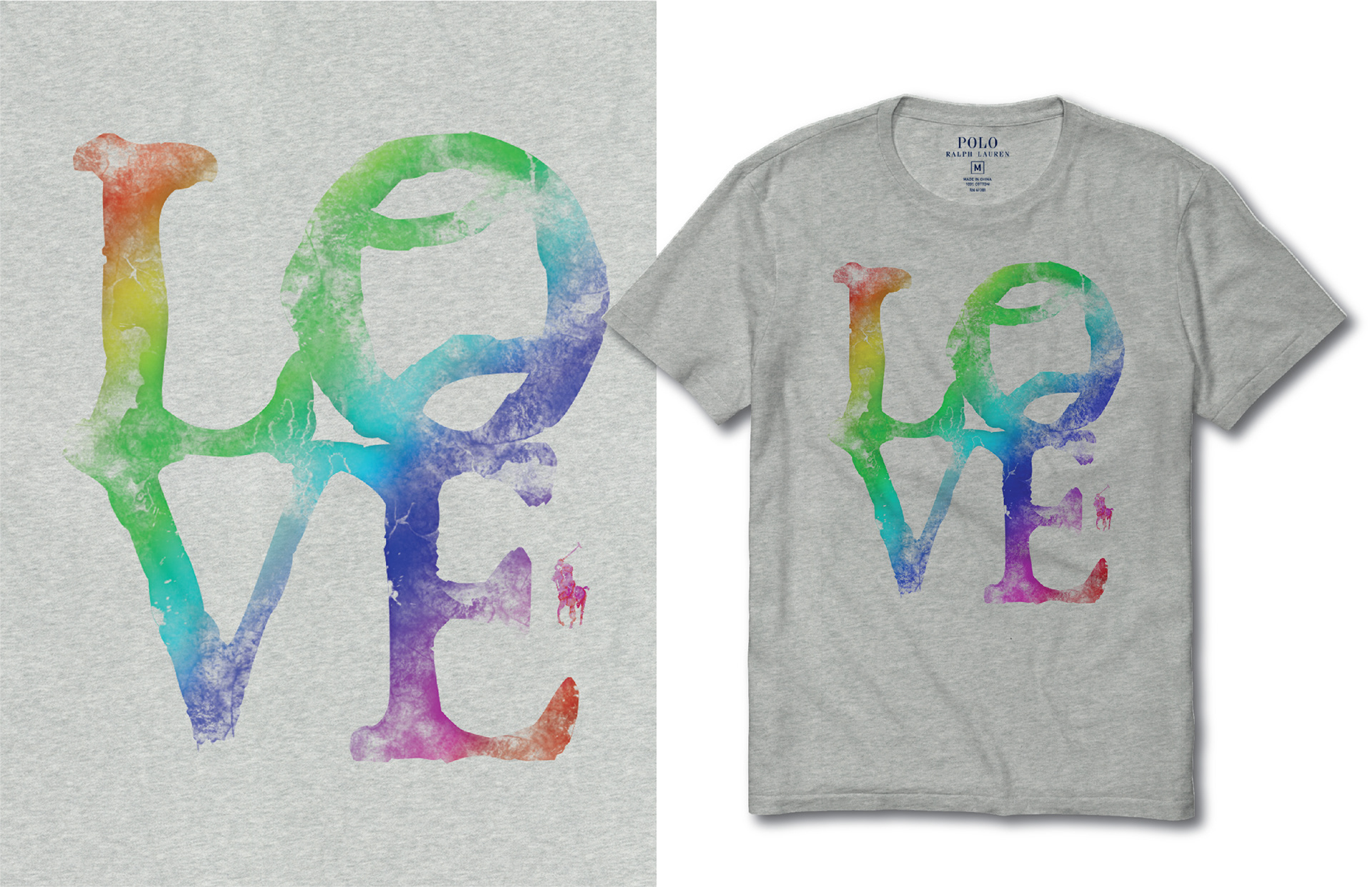 US Open Painted LOVE Tee