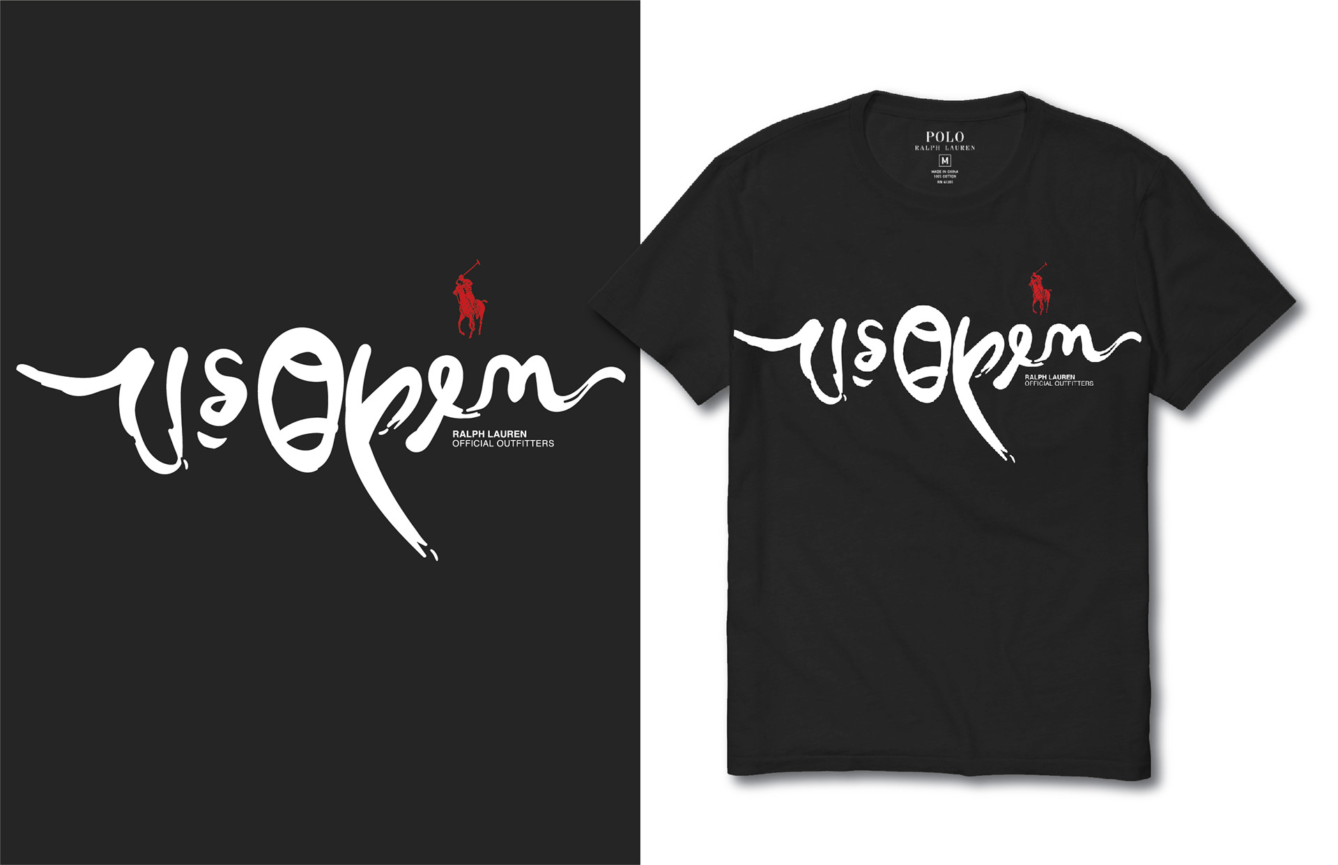 US Open 2020 Script Tee