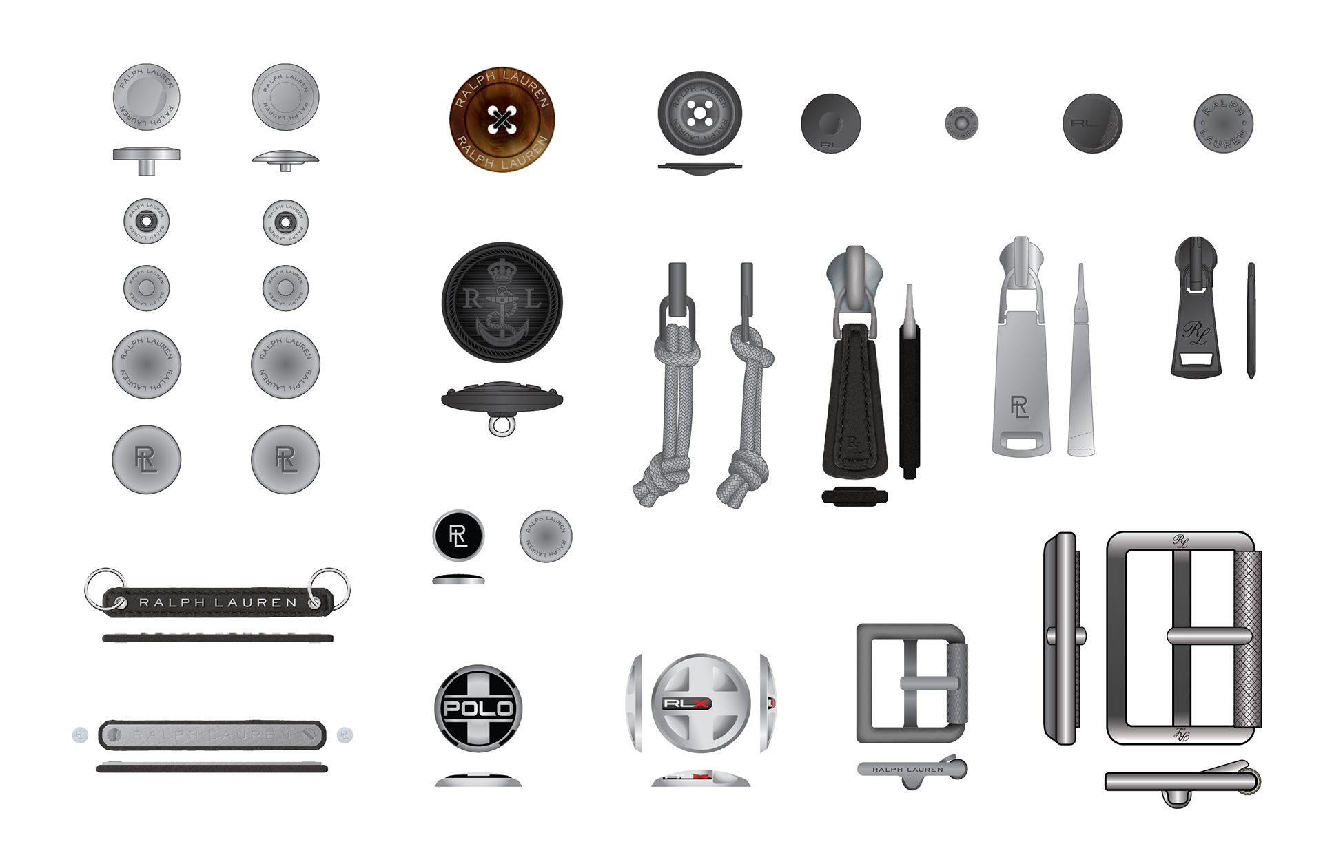 RLX, Black Label & Purple Label Hardware