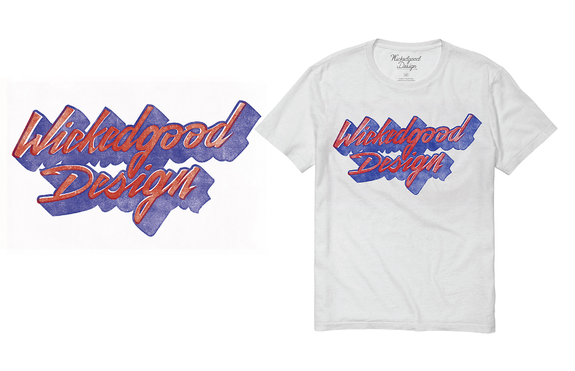 Wickedgood Design Bad Print Tee