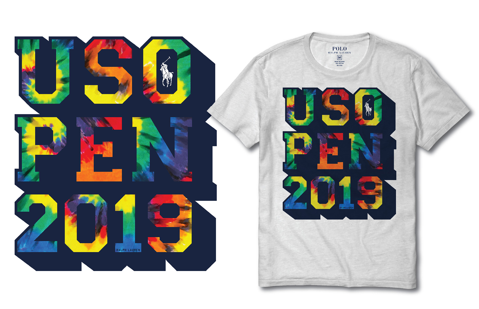 US Open 2019 Tie Dye Tee