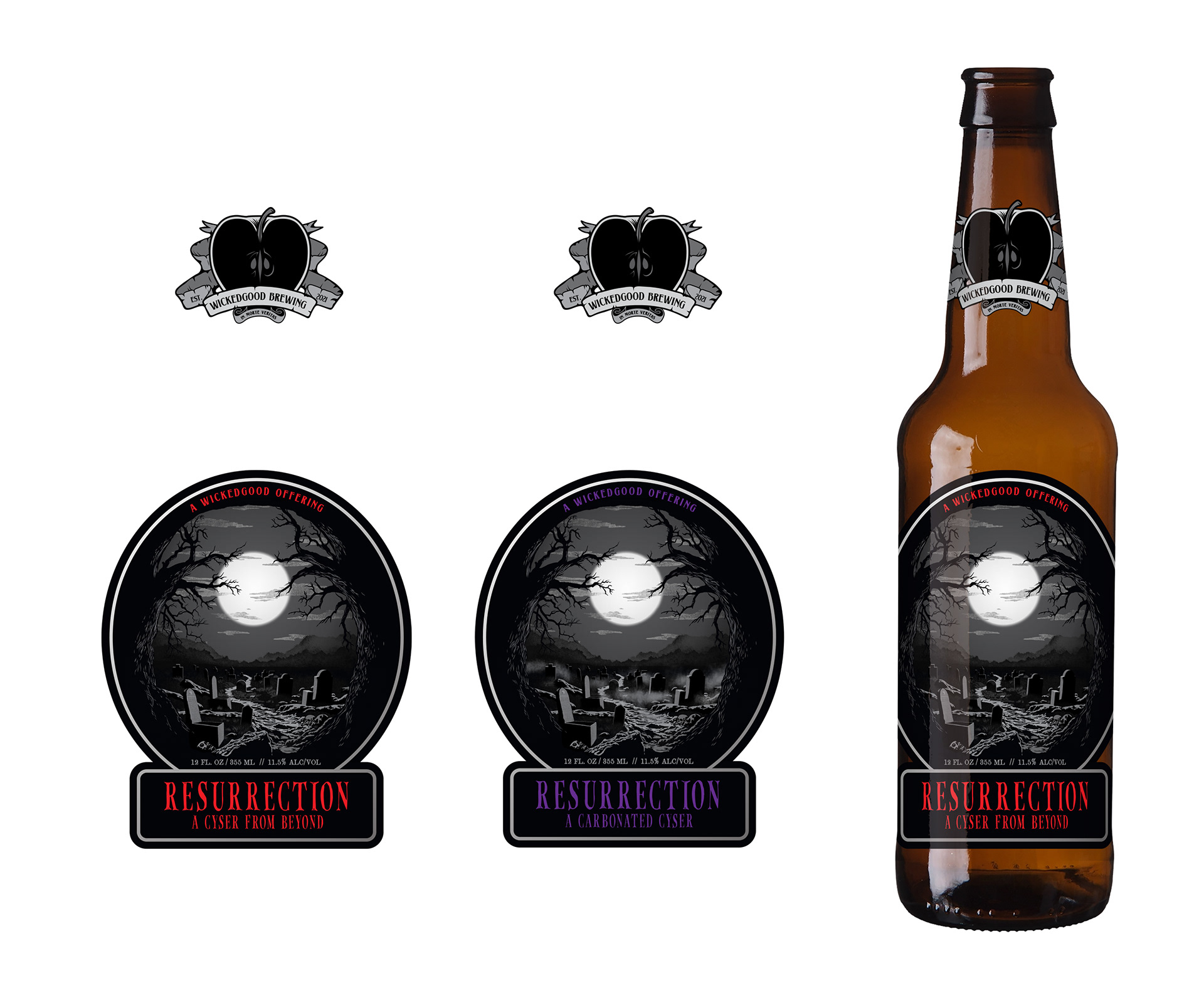 Resurrection Apple Cyser Labels