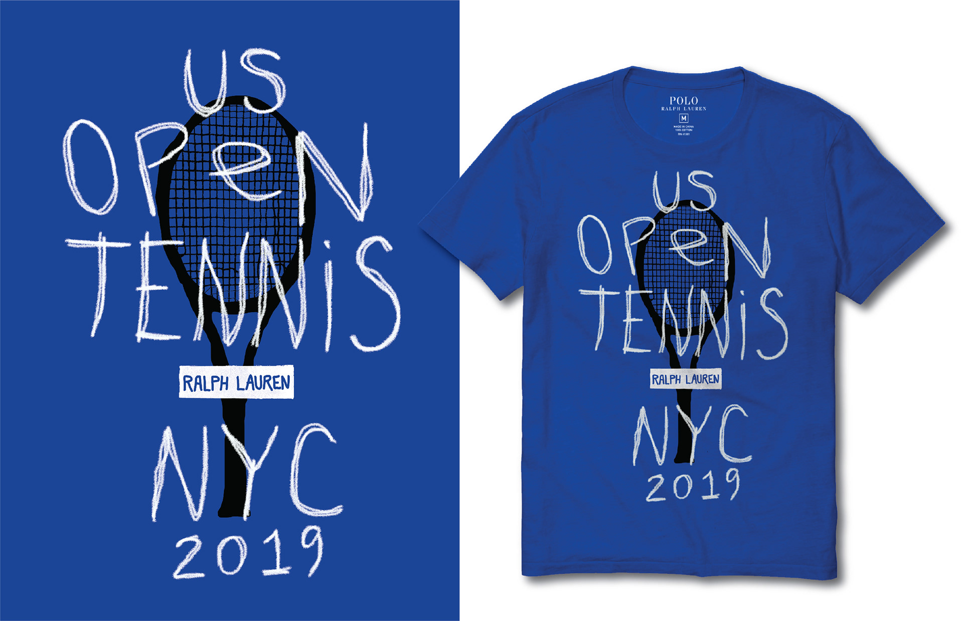 US Open 2019 Scratchy Tee