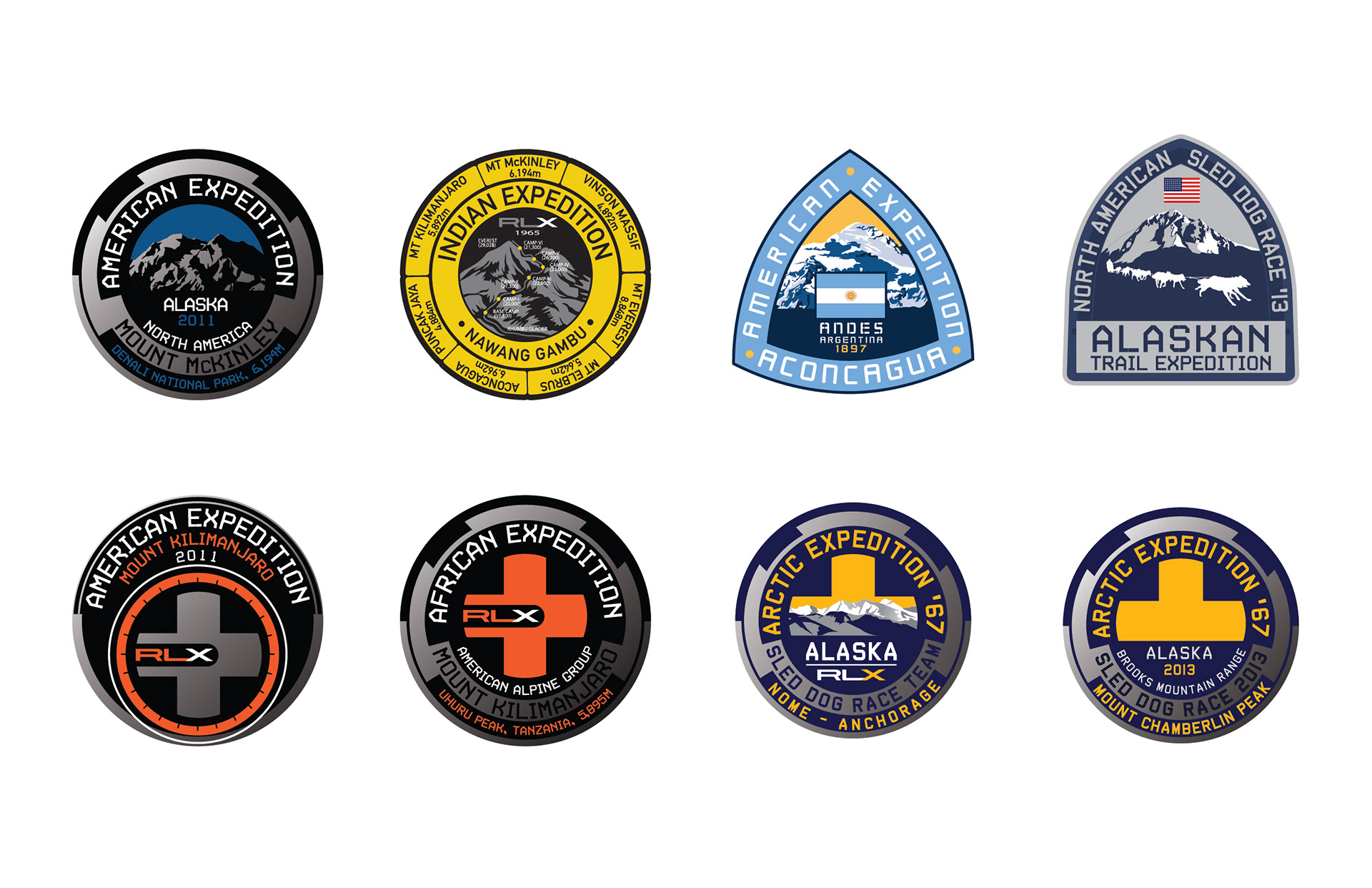 RLX Expedition Patches