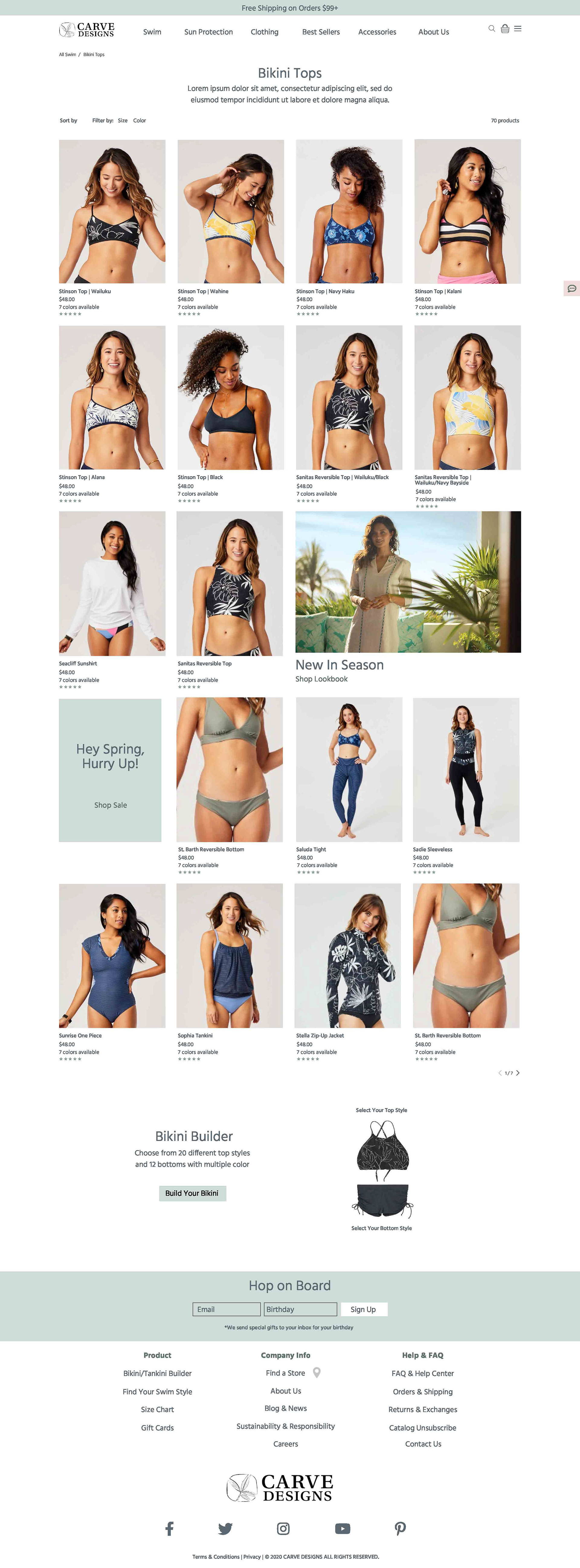 Catalogue page