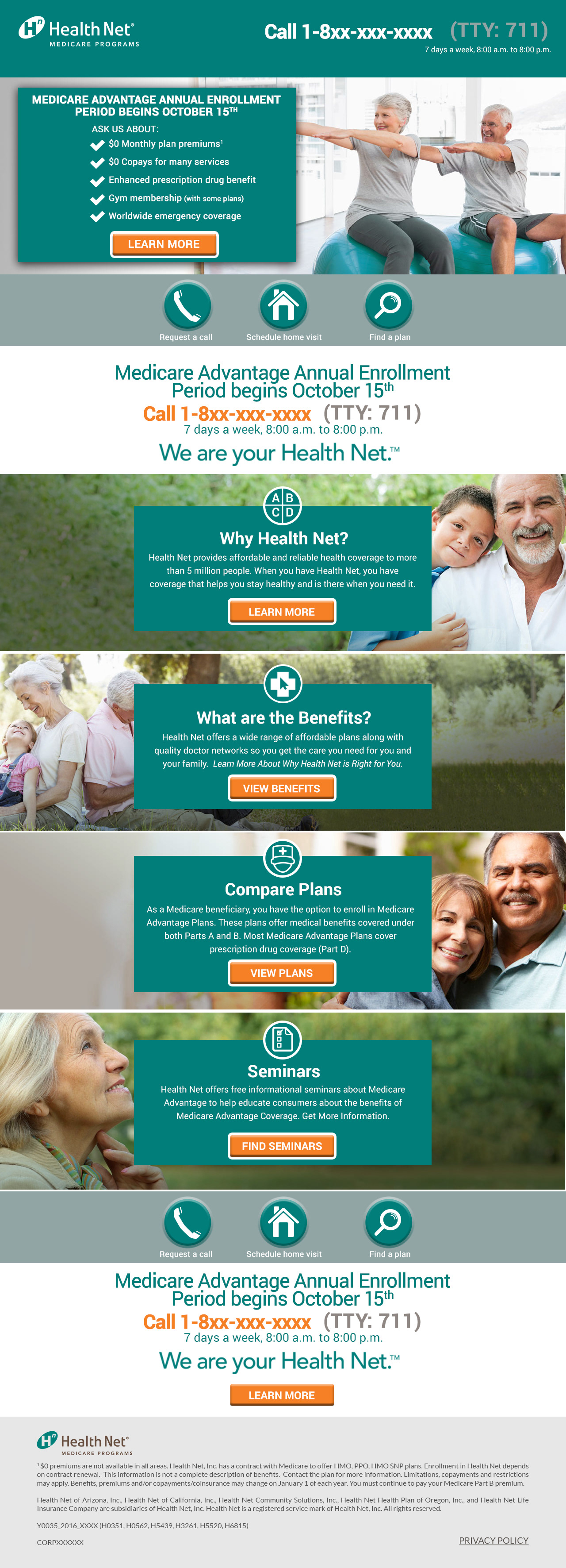 medicare landing page