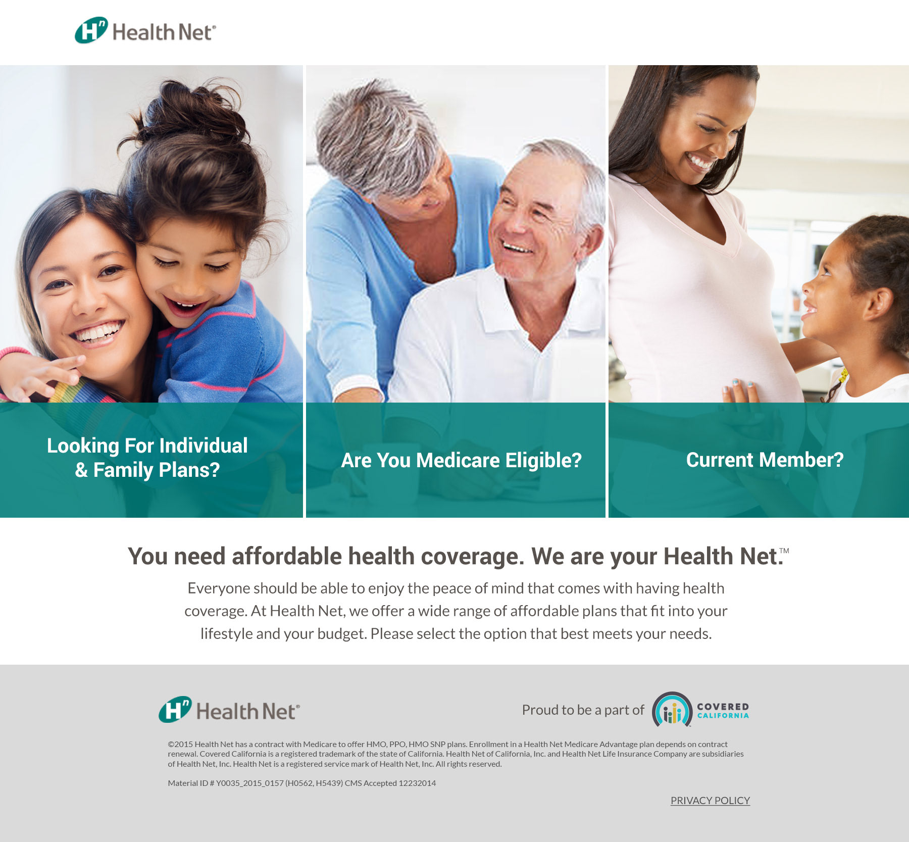 gateway landing page