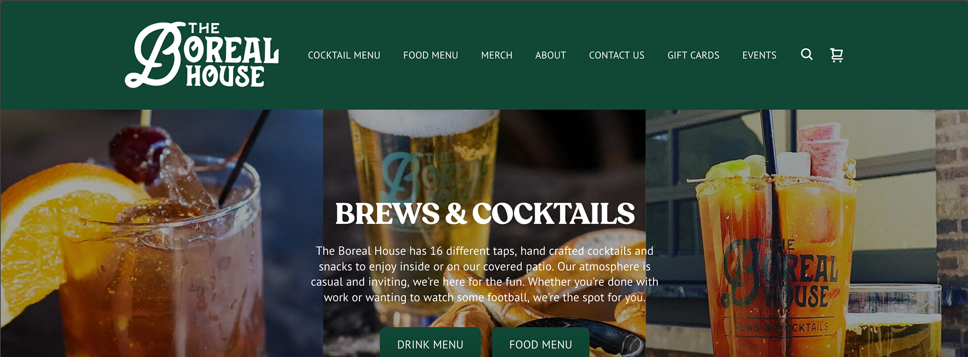 The Boreal House Website