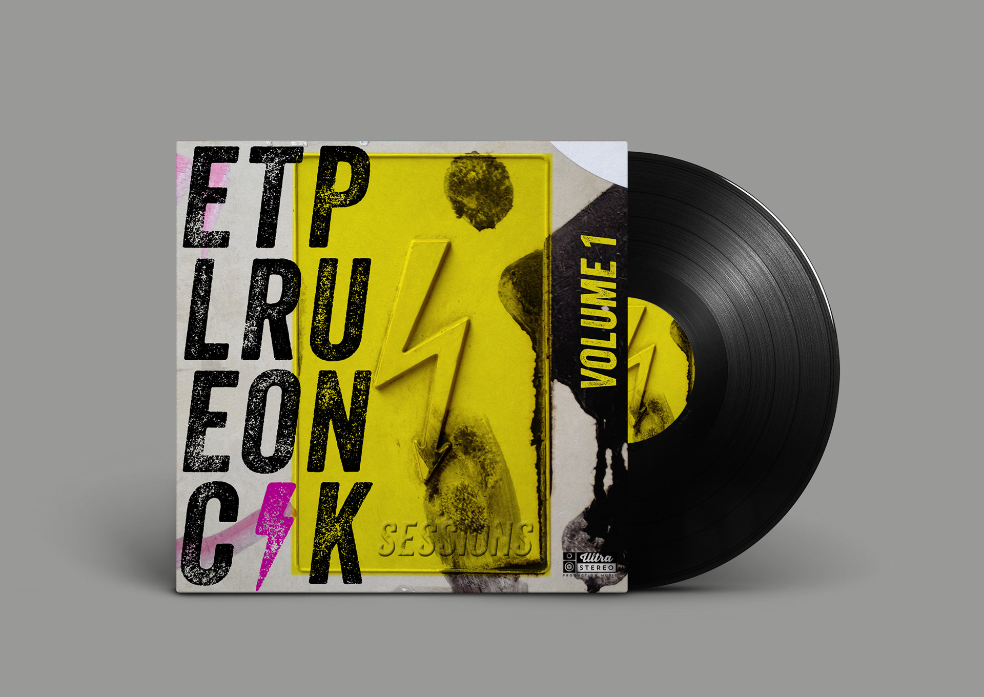 Cover Artwork for a vinyl by Ultrastereo