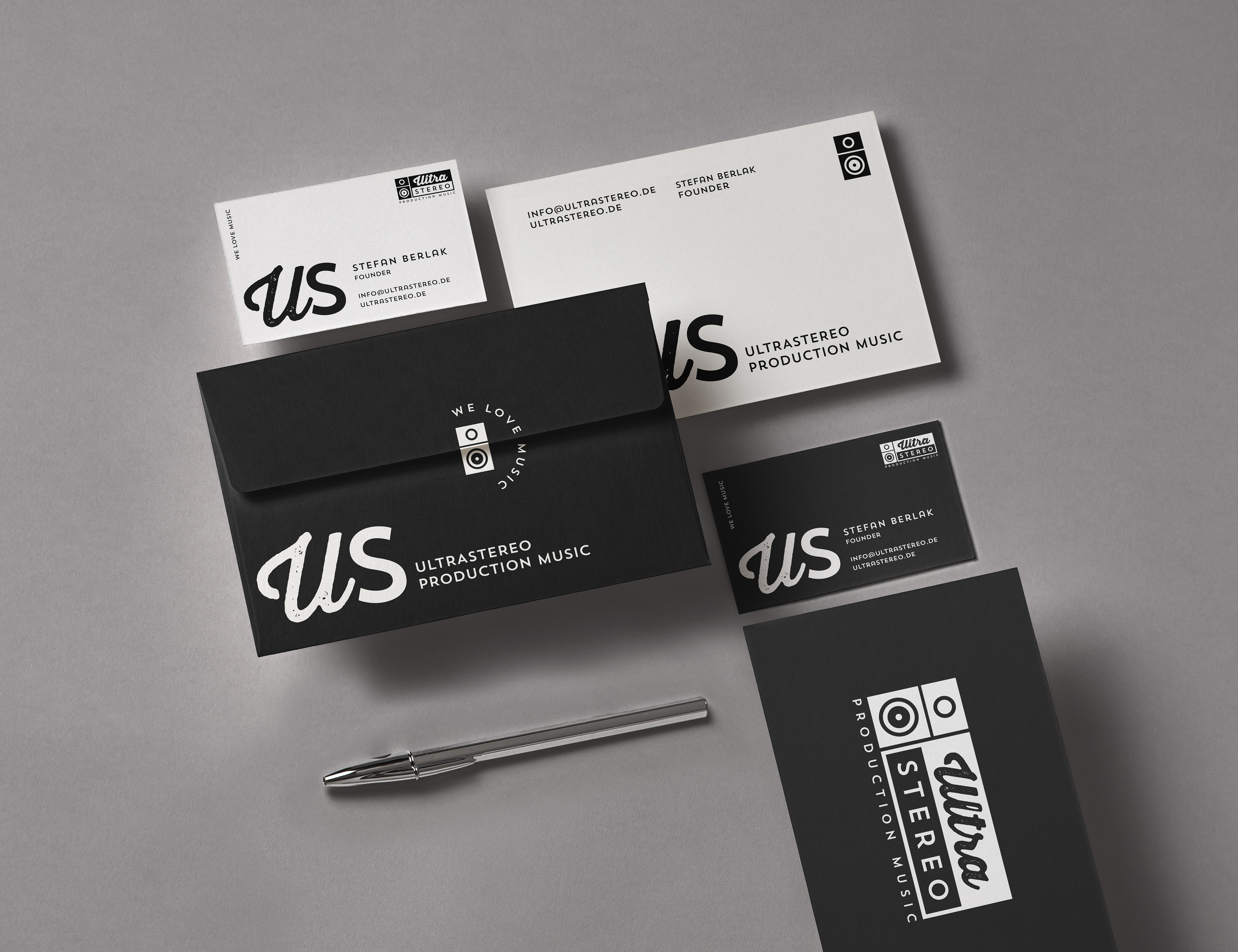 Branding Identity for the music label Ultrastereo